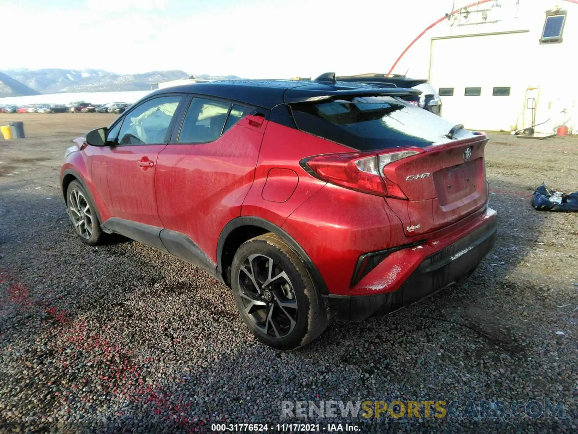 3 Photograph of a damaged car JTNKHMBXXL1082784 TOYOTA C-HR 2020