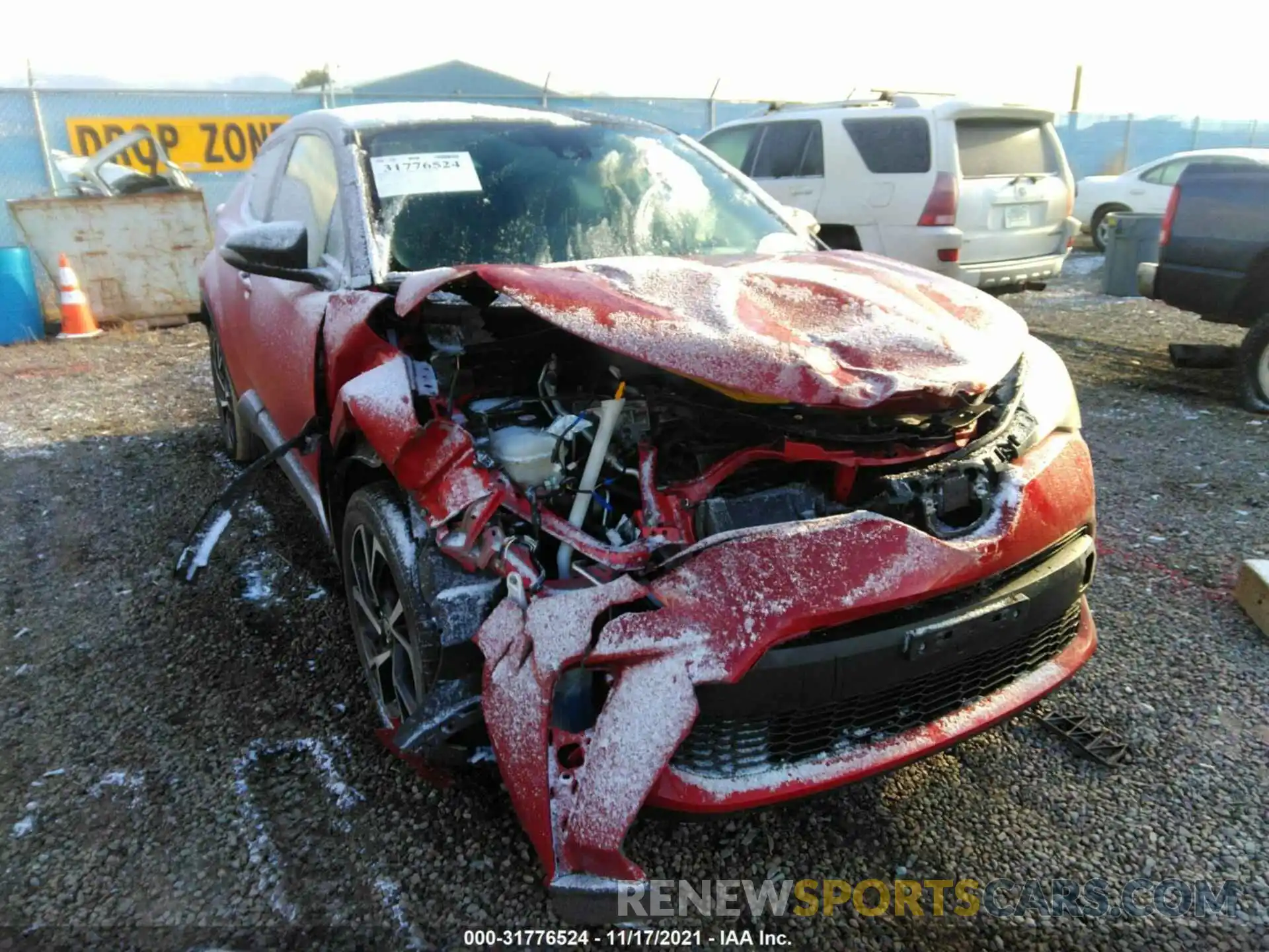 6 Photograph of a damaged car JTNKHMBXXL1082784 TOYOTA C-HR 2020