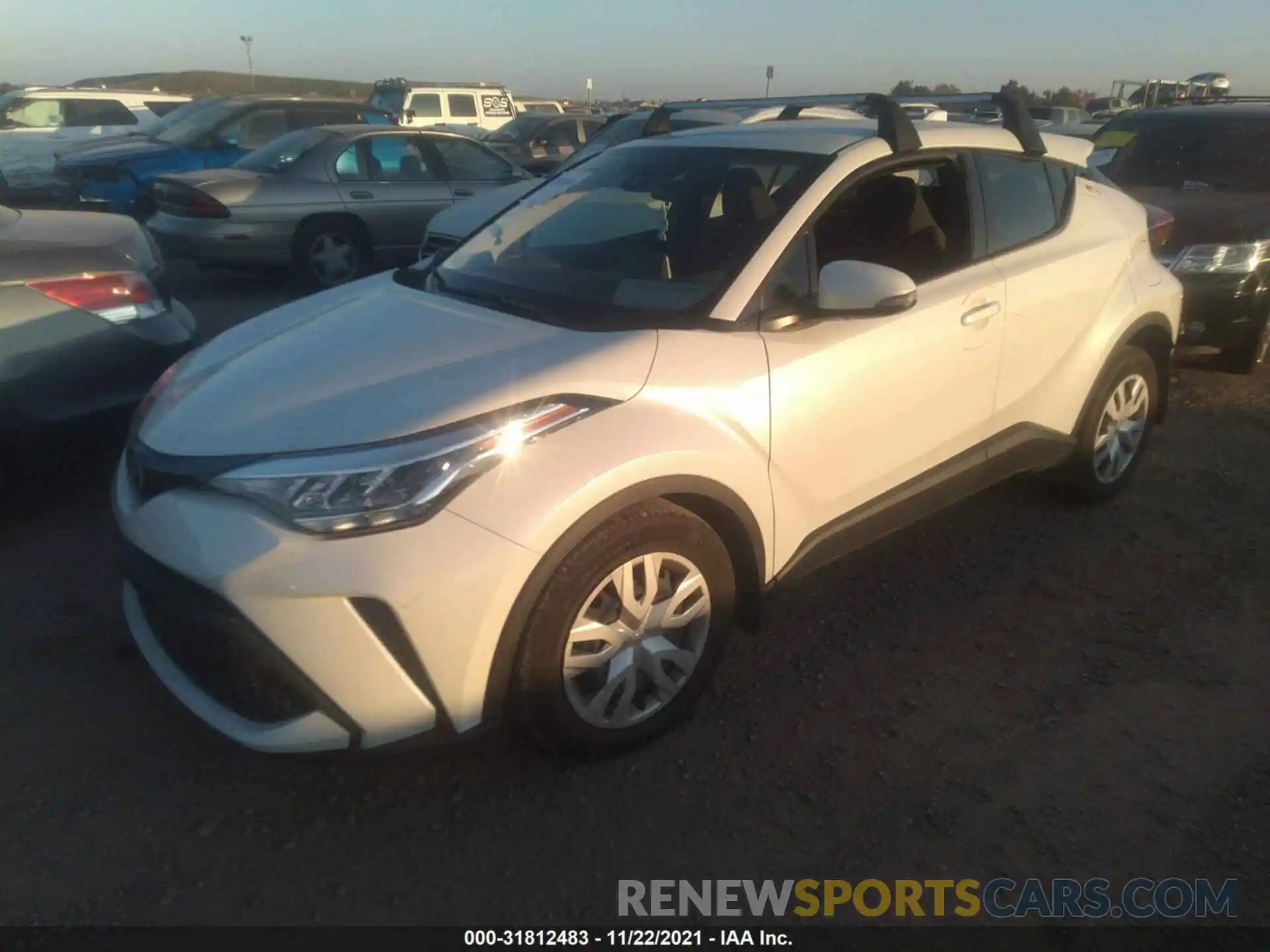 2 Photograph of a damaged car JTNKHMBXXL1085748 TOYOTA C-HR 2020