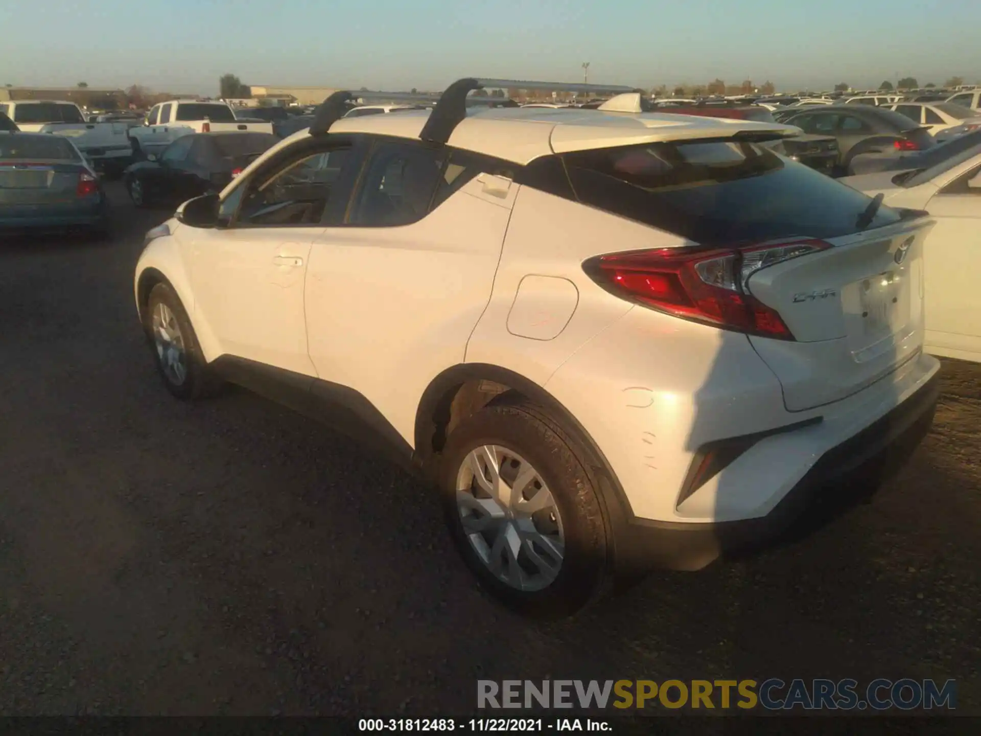 3 Photograph of a damaged car JTNKHMBXXL1085748 TOYOTA C-HR 2020