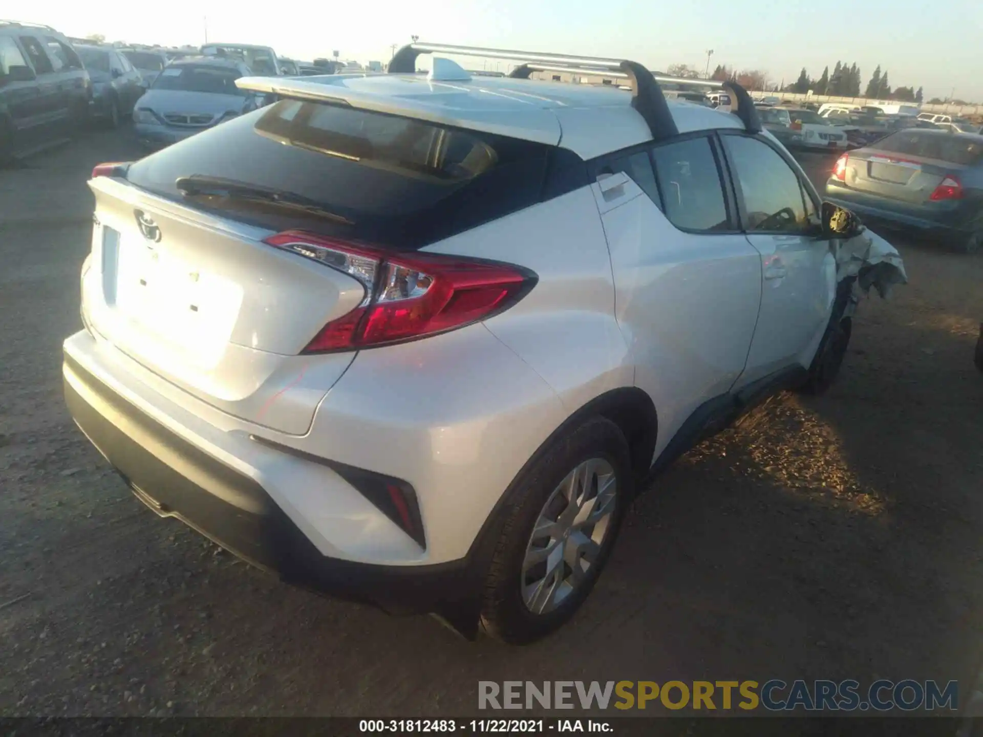 4 Photograph of a damaged car JTNKHMBXXL1085748 TOYOTA C-HR 2020