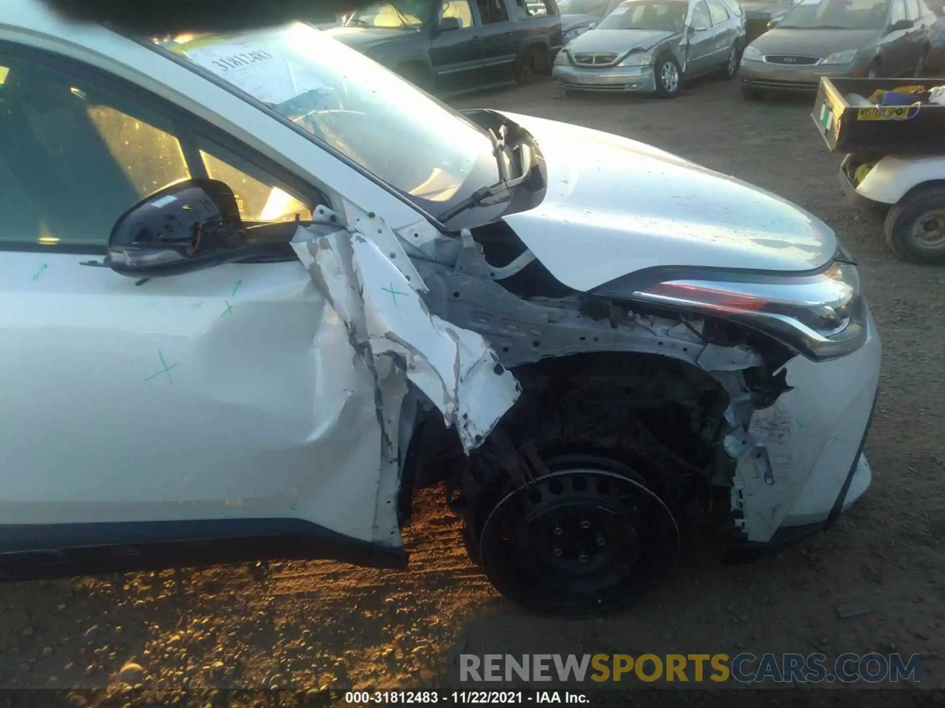 6 Photograph of a damaged car JTNKHMBXXL1085748 TOYOTA C-HR 2020