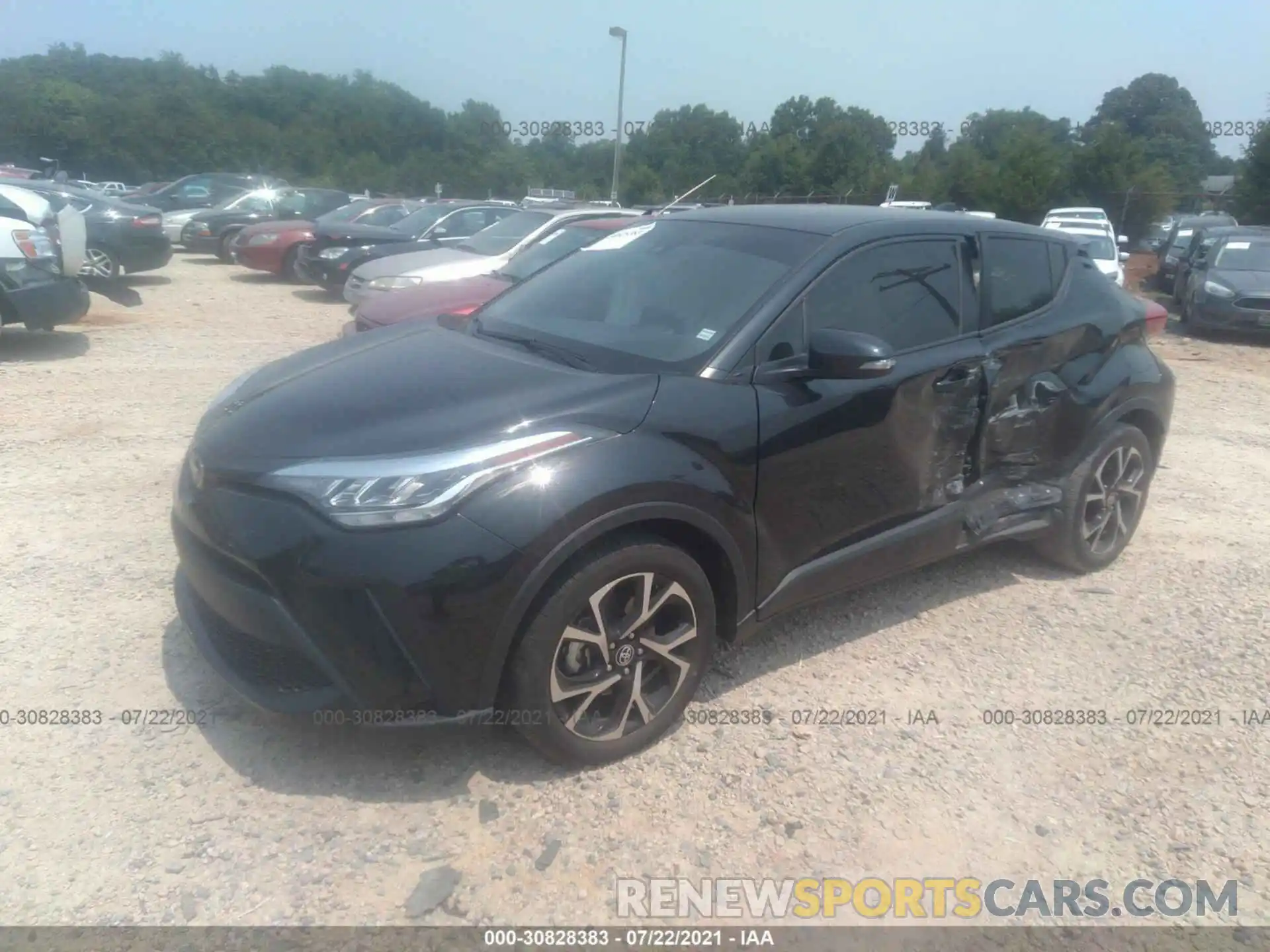 2 Photograph of a damaged car JTNKHMBXXL1086804 TOYOTA C-HR 2020