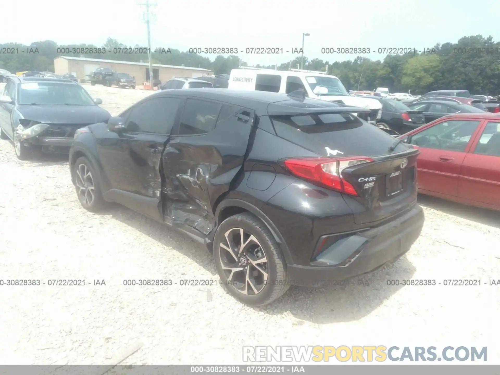 3 Photograph of a damaged car JTNKHMBXXL1086804 TOYOTA C-HR 2020