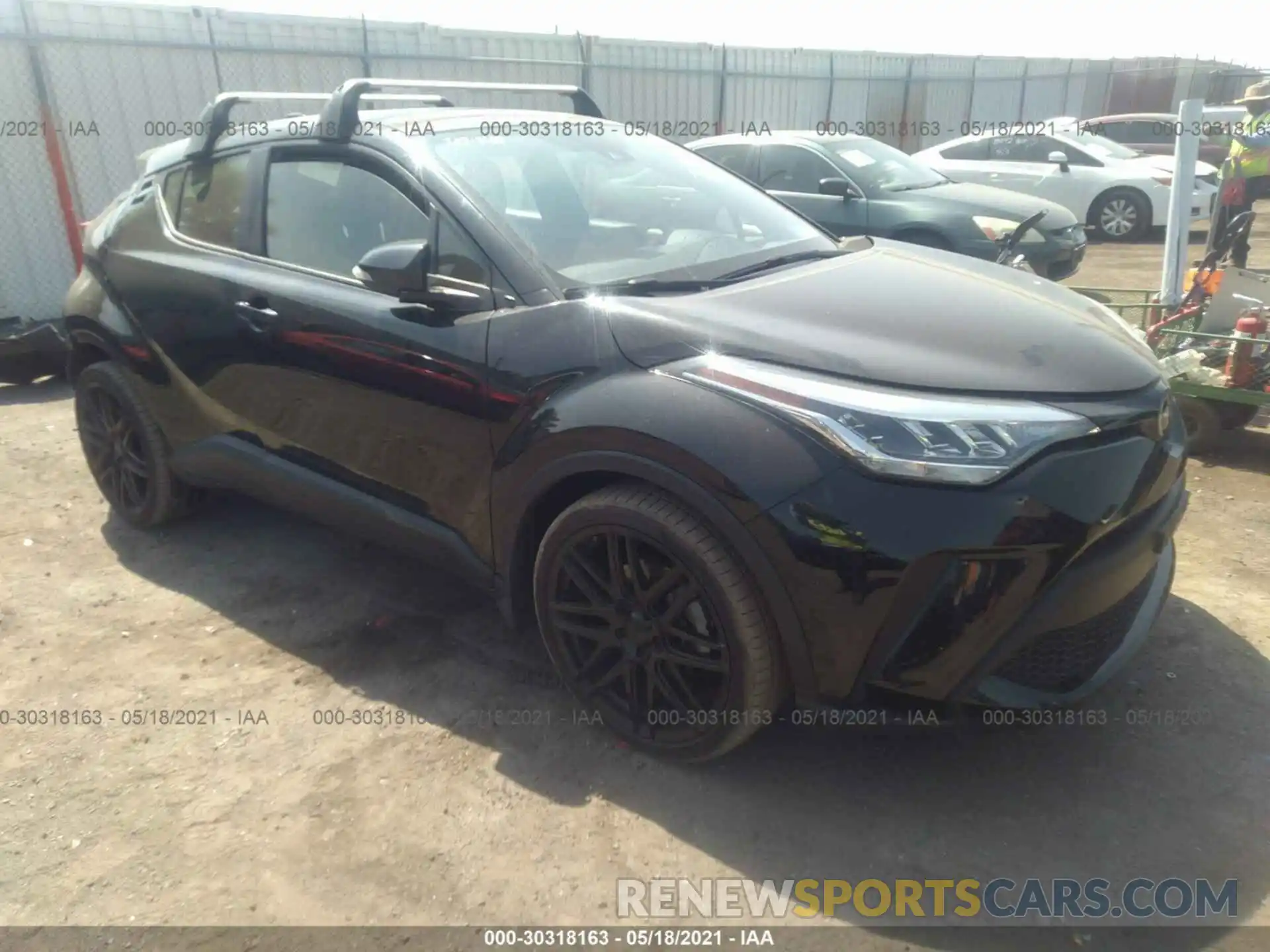 1 Photograph of a damaged car JTNKHMBXXL1086981 TOYOTA C-HR 2020