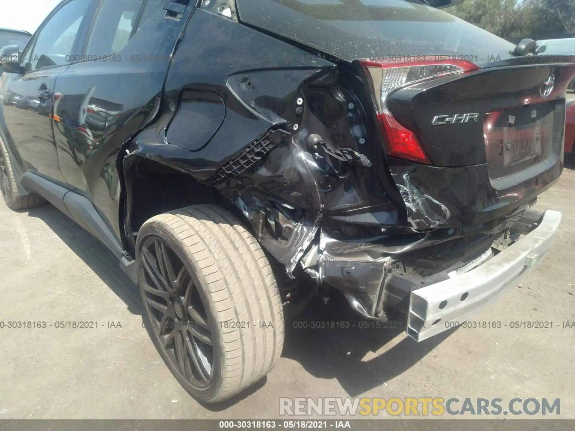 6 Photograph of a damaged car JTNKHMBXXL1086981 TOYOTA C-HR 2020