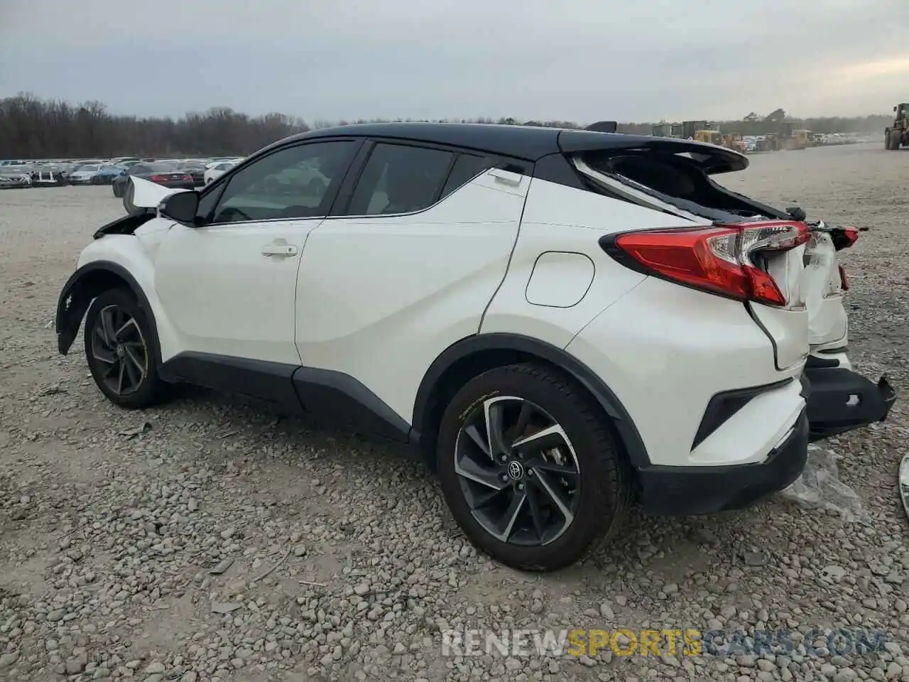 2 Фотография поврежденного автомобиля JTNKHMBXXL1087242 TOYOTA C-HR 2020