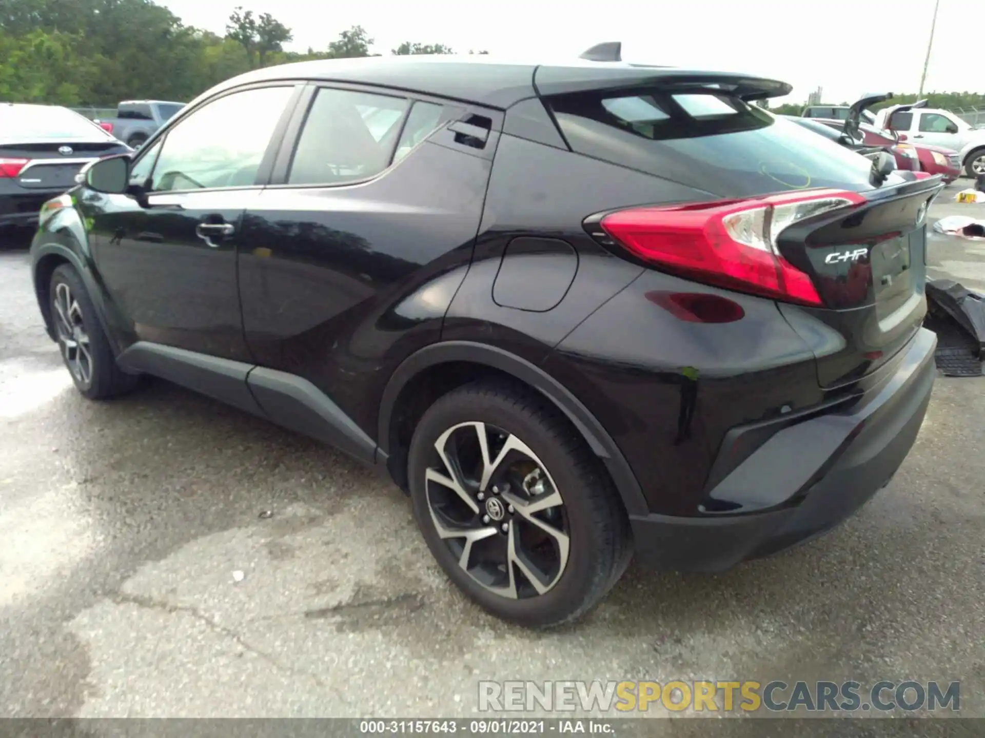 3 Photograph of a damaged car JTNKHMBXXL1087497 TOYOTA C-HR 2020