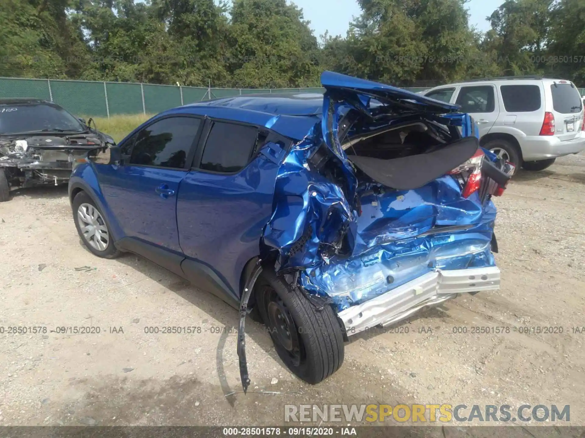 3 Photograph of a damaged car JTNKHMBXXL1089508 TOYOTA C-HR 2020