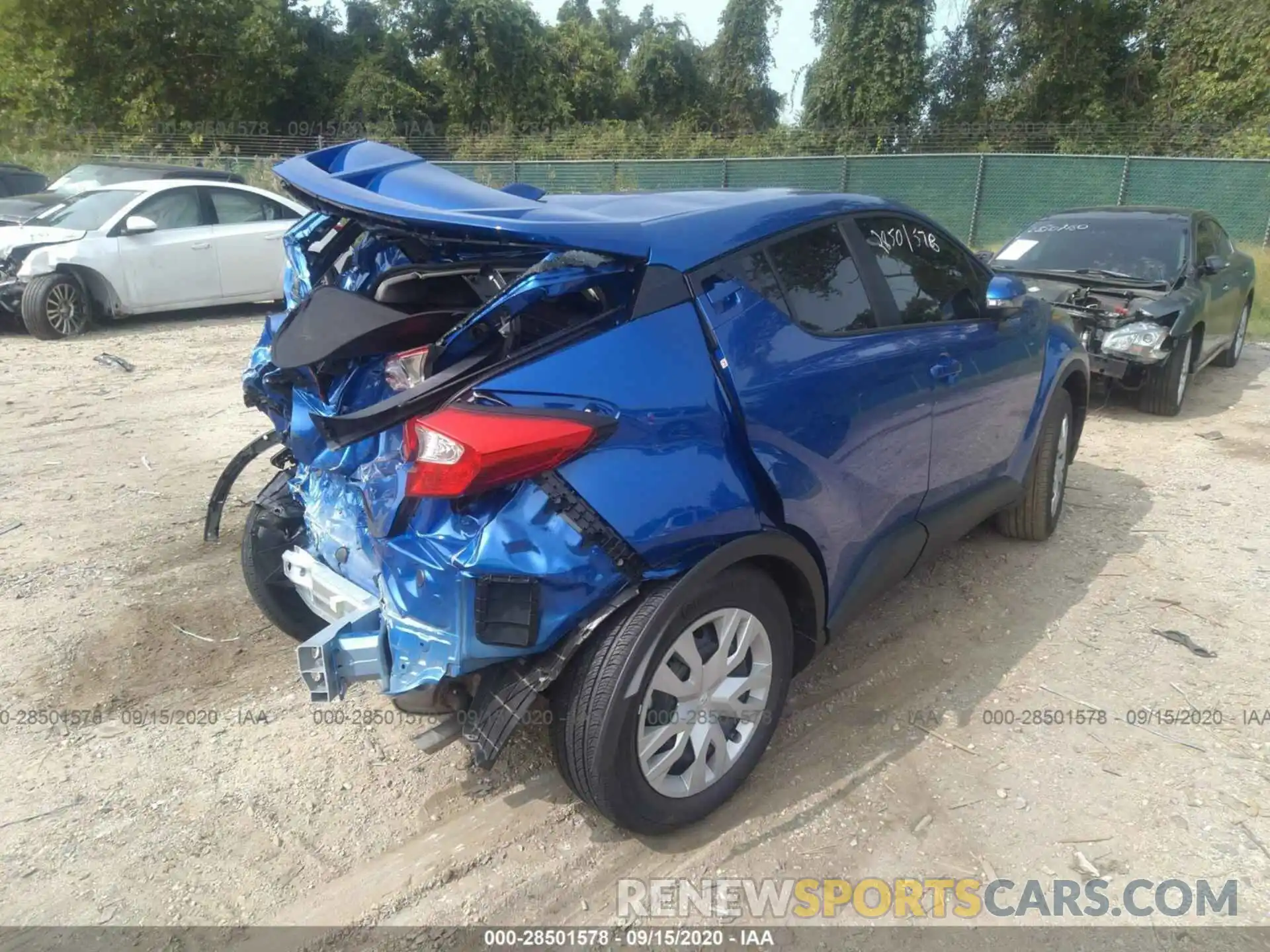 4 Photograph of a damaged car JTNKHMBXXL1089508 TOYOTA C-HR 2020