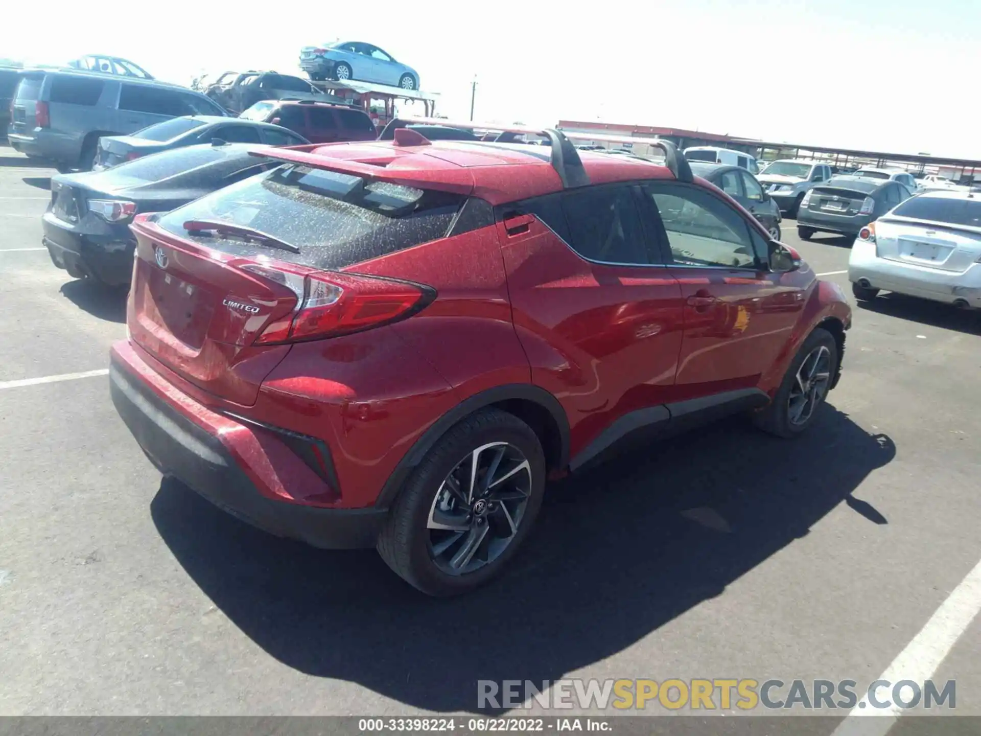 4 Photograph of a damaged car JTNKHMBXXL1090285 TOYOTA C-HR 2020