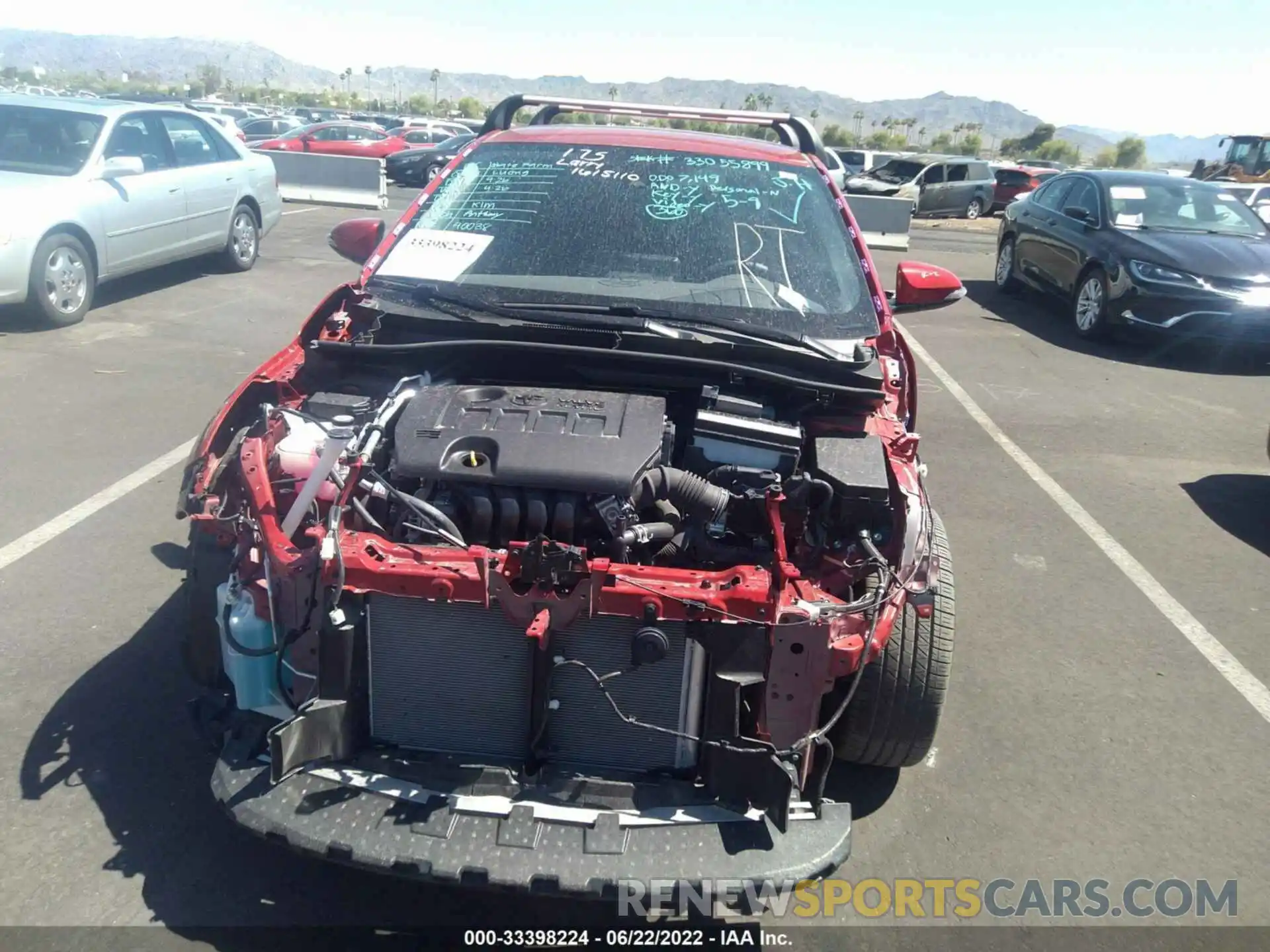 6 Photograph of a damaged car JTNKHMBXXL1090285 TOYOTA C-HR 2020