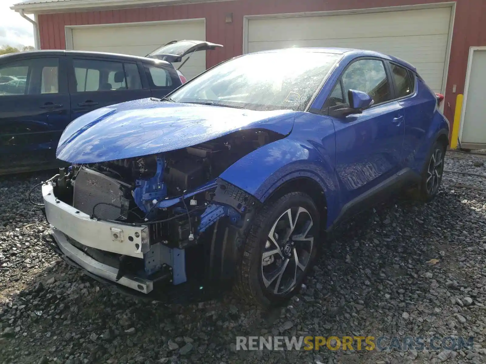 2 Photograph of a damaged car JTNKHMBXXL1090433 TOYOTA C-HR 2020