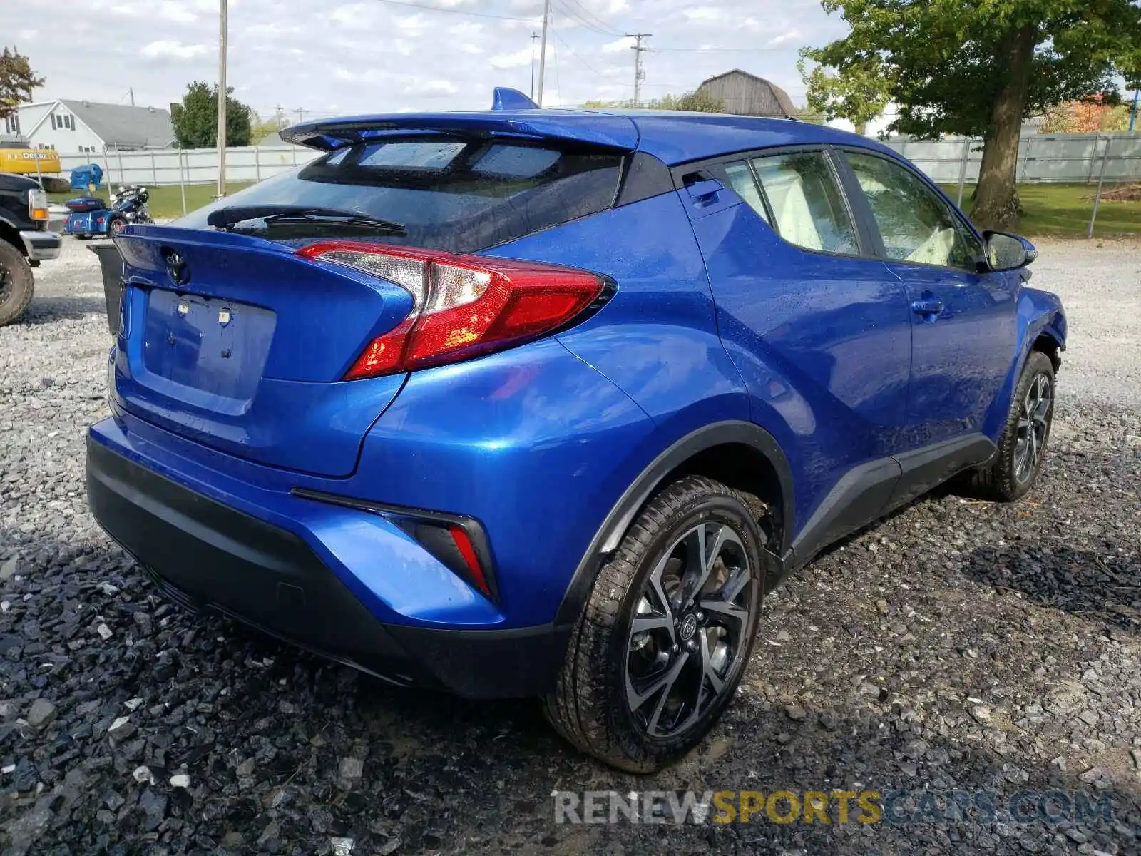 4 Photograph of a damaged car JTNKHMBXXL1090433 TOYOTA C-HR 2020