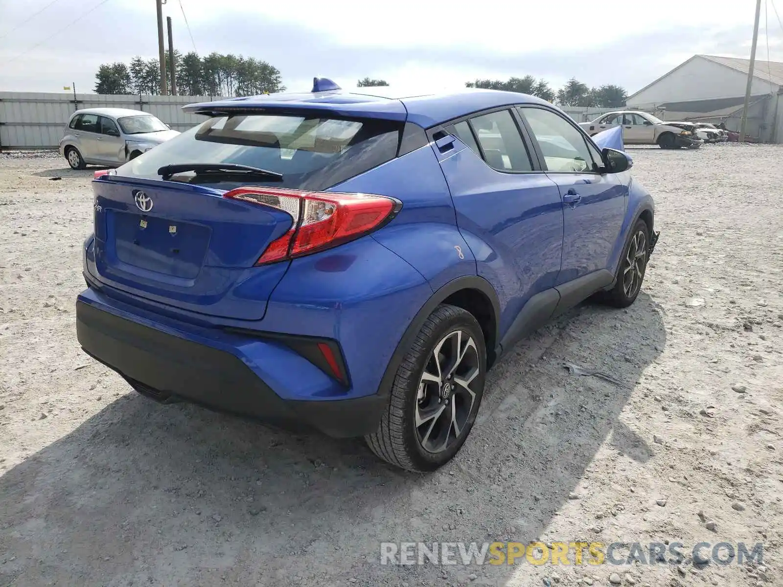 4 Photograph of a damaged car JTNKHMBXXL1091405 TOYOTA C-HR 2020