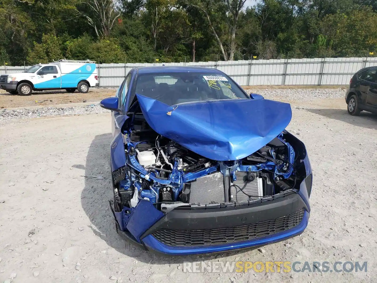 9 Photograph of a damaged car JTNKHMBXXL1091405 TOYOTA C-HR 2020