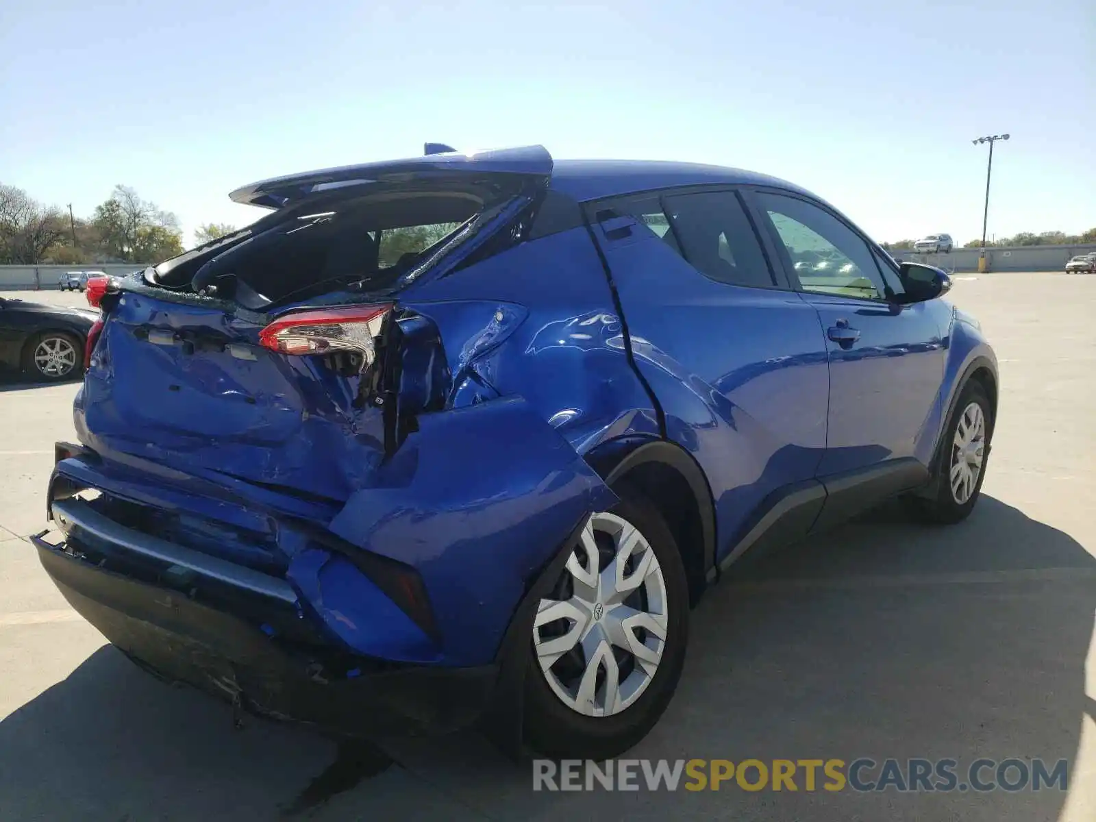 4 Photograph of a damaged car JTNKHMBXXL1091873 TOYOTA C-HR 2020