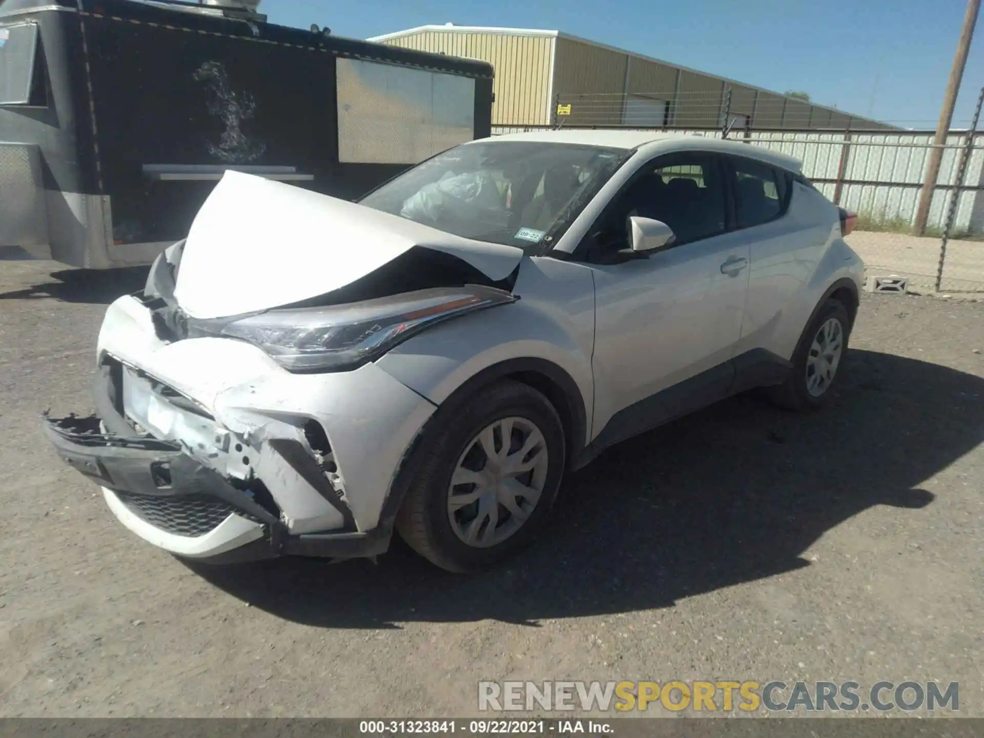 2 Photograph of a damaged car JTNKHMBXXL1092103 TOYOTA C-HR 2020