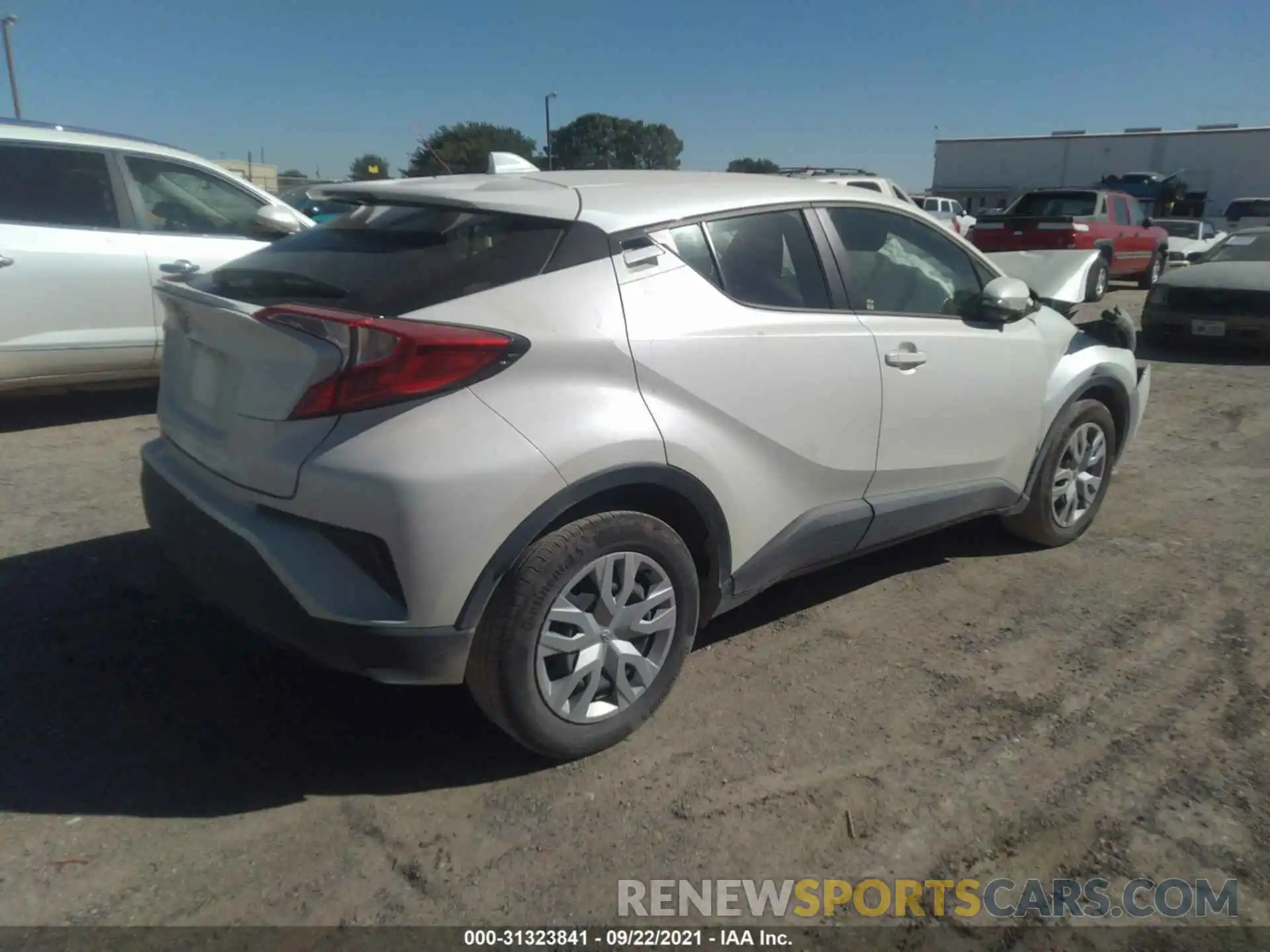 4 Photograph of a damaged car JTNKHMBXXL1092103 TOYOTA C-HR 2020