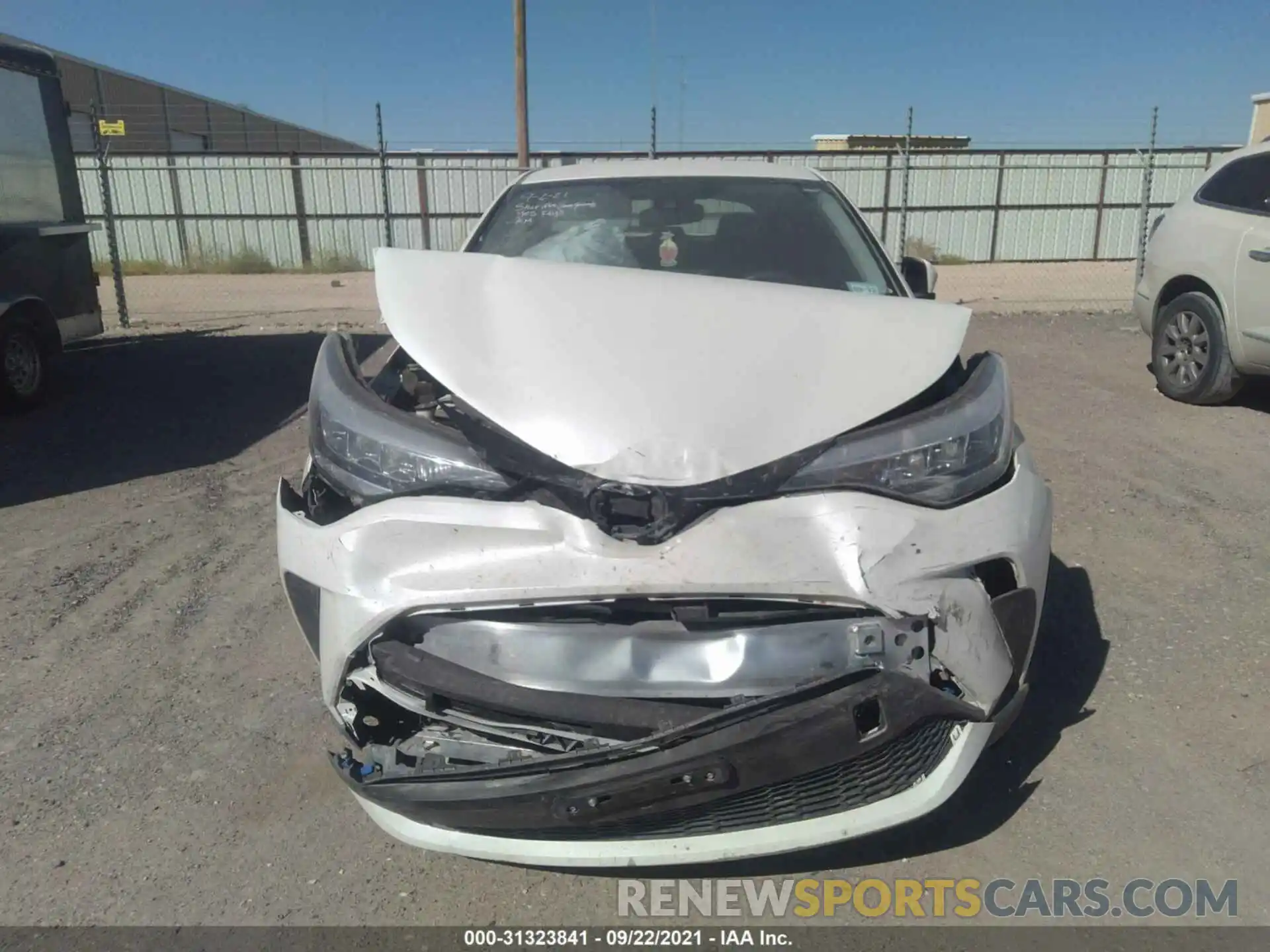 6 Photograph of a damaged car JTNKHMBXXL1092103 TOYOTA C-HR 2020