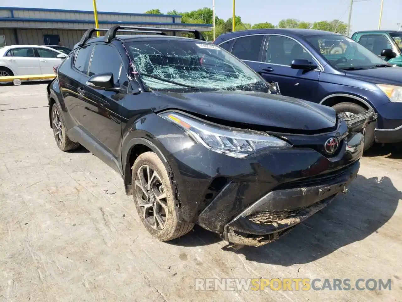 1 Photograph of a damaged car JTNKHMBXXL1092778 TOYOTA C-HR 2020