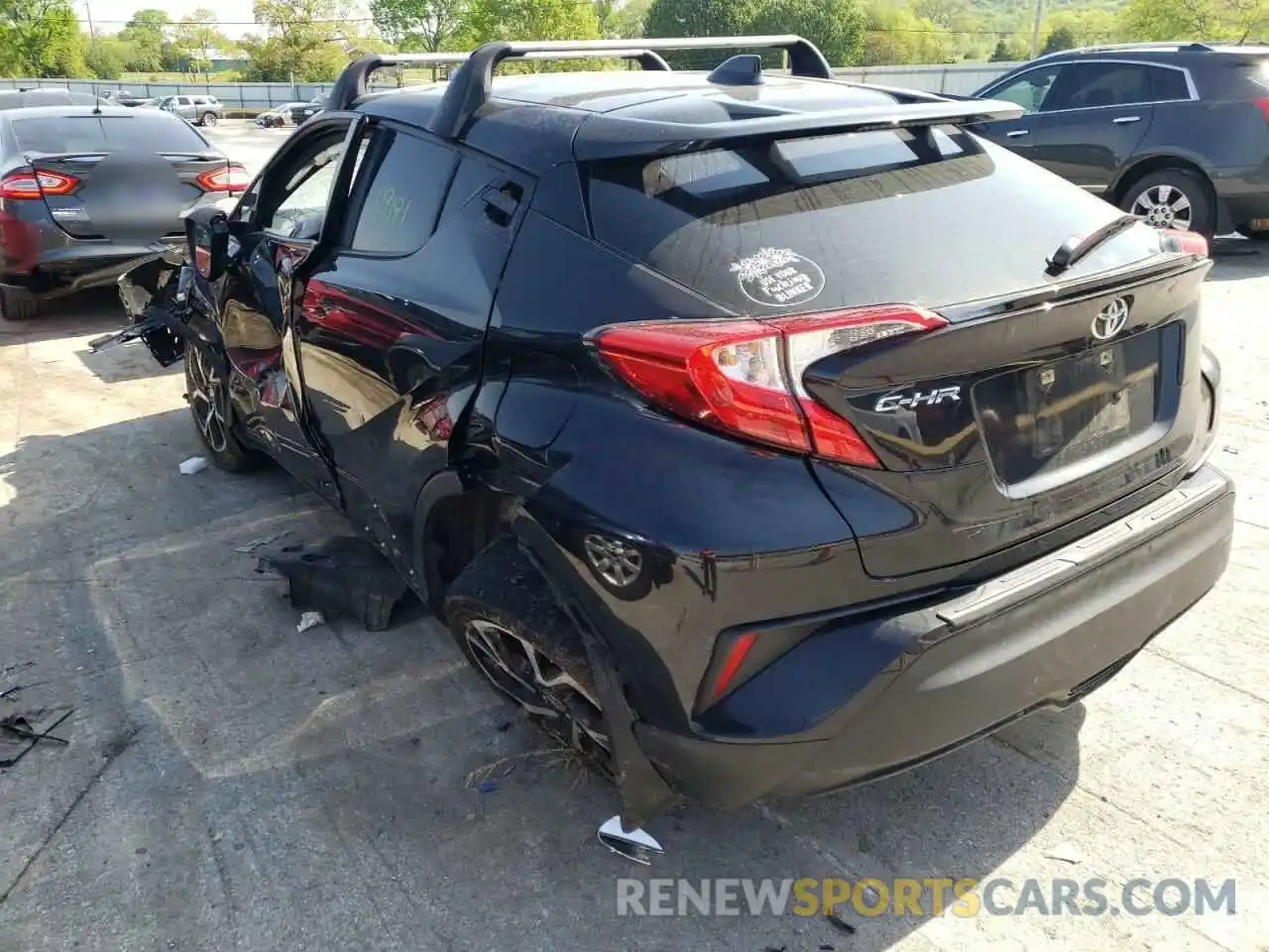 3 Photograph of a damaged car JTNKHMBXXL1092778 TOYOTA C-HR 2020