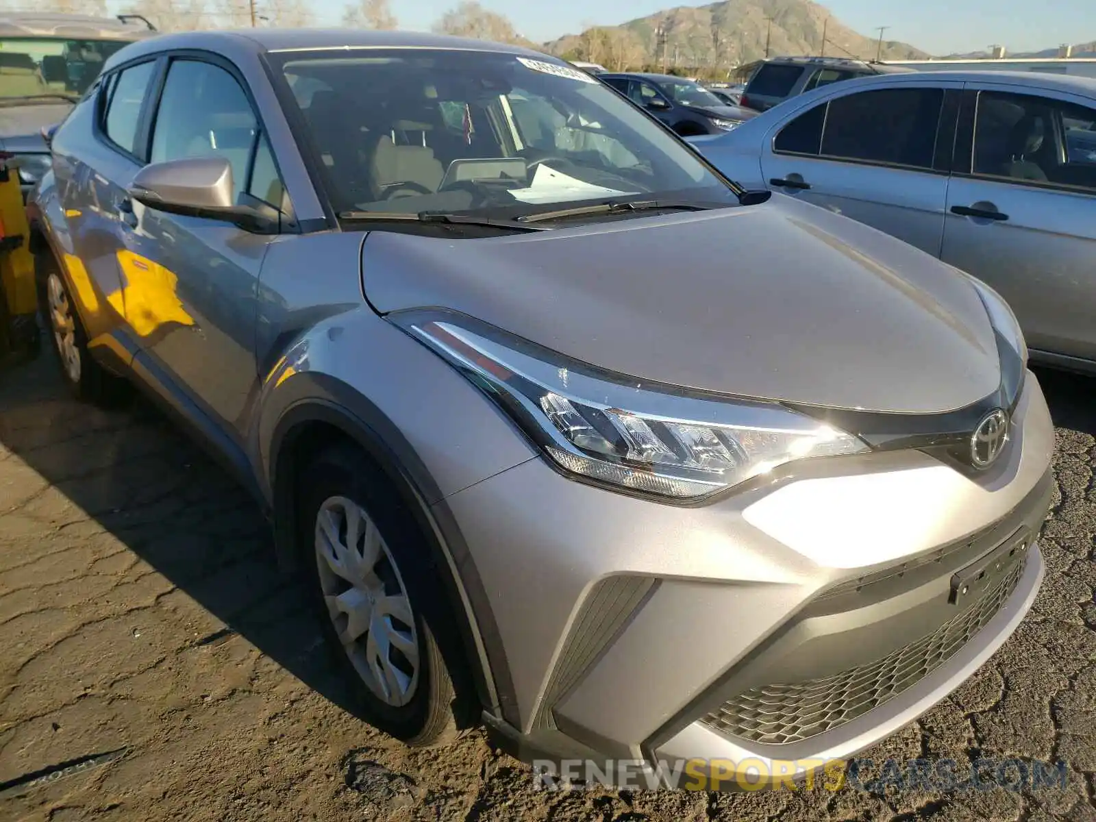 1 Photograph of a damaged car JTNKHMBXXL1092795 TOYOTA C-HR 2020