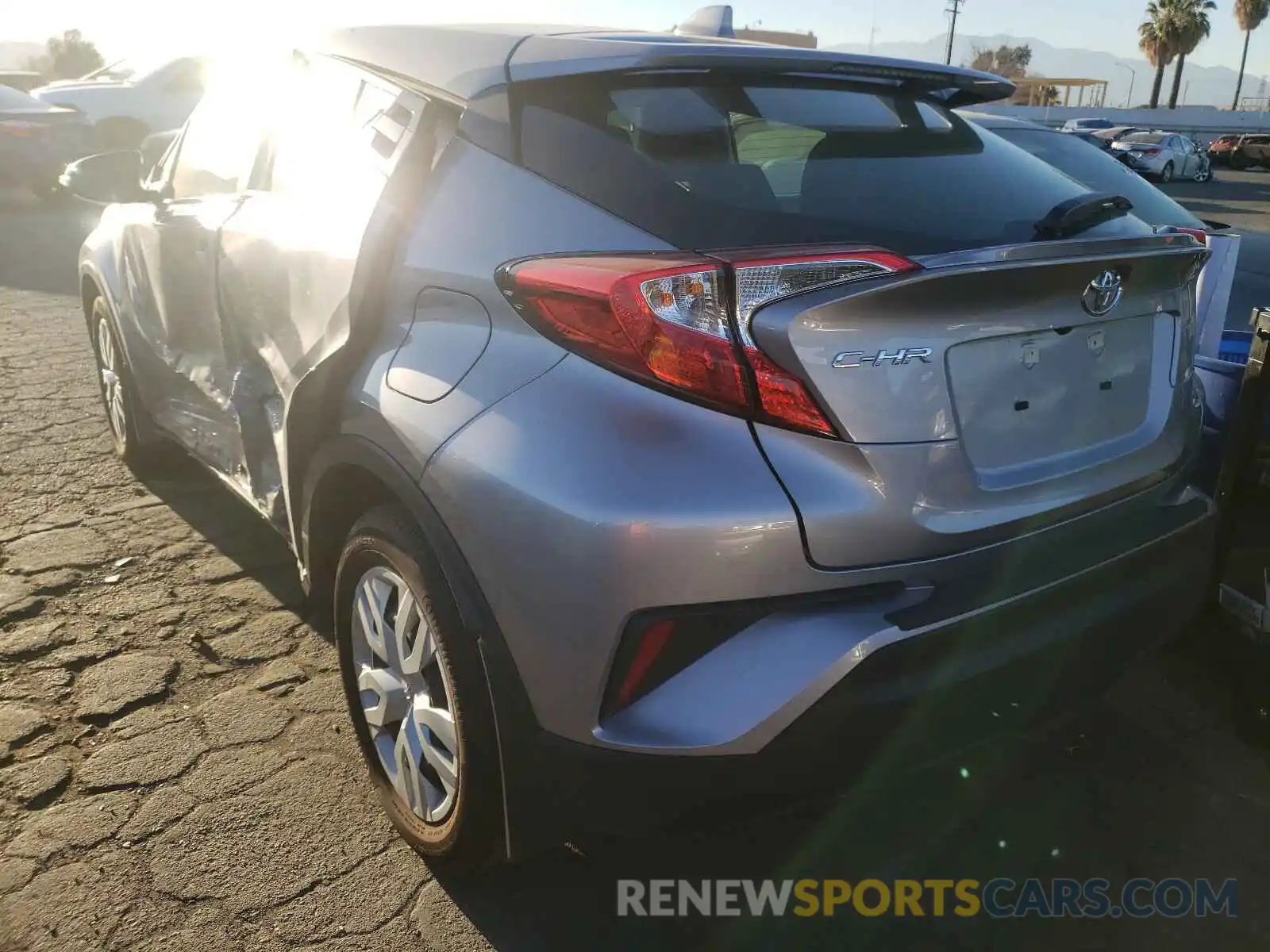 3 Photograph of a damaged car JTNKHMBXXL1092795 TOYOTA C-HR 2020