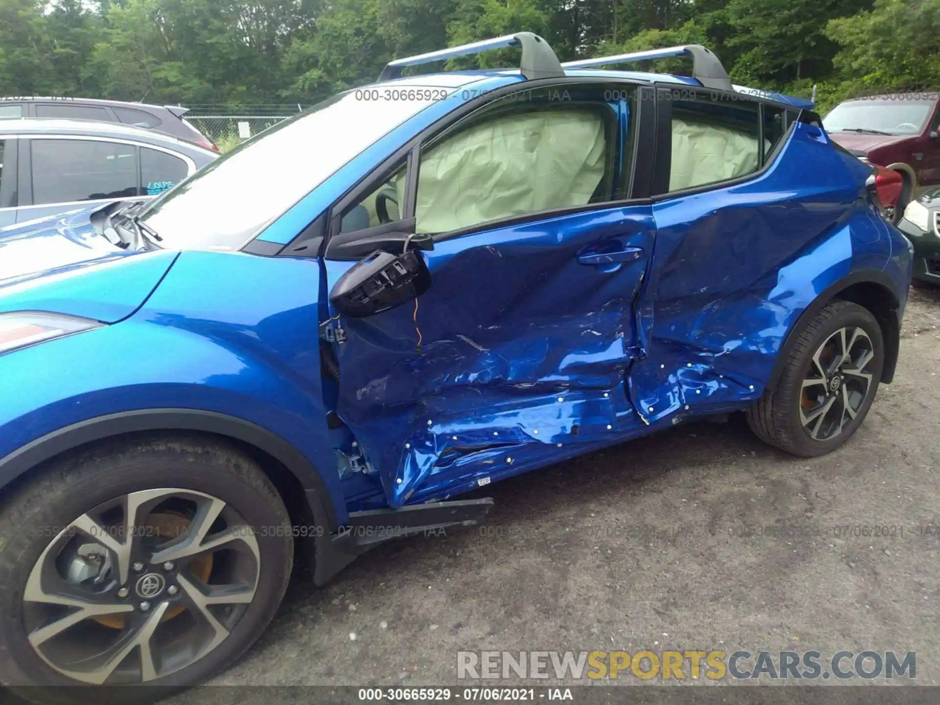 6 Photograph of a damaged car JTNKHMBXXL1093090 TOYOTA C-HR 2020