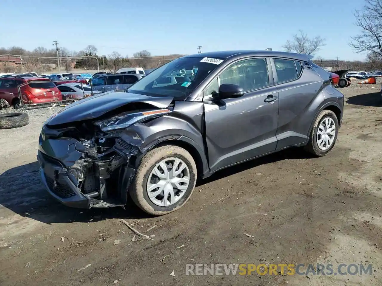 1 Photograph of a damaged car JTNKHMBXXL1093770 TOYOTA C-HR 2020