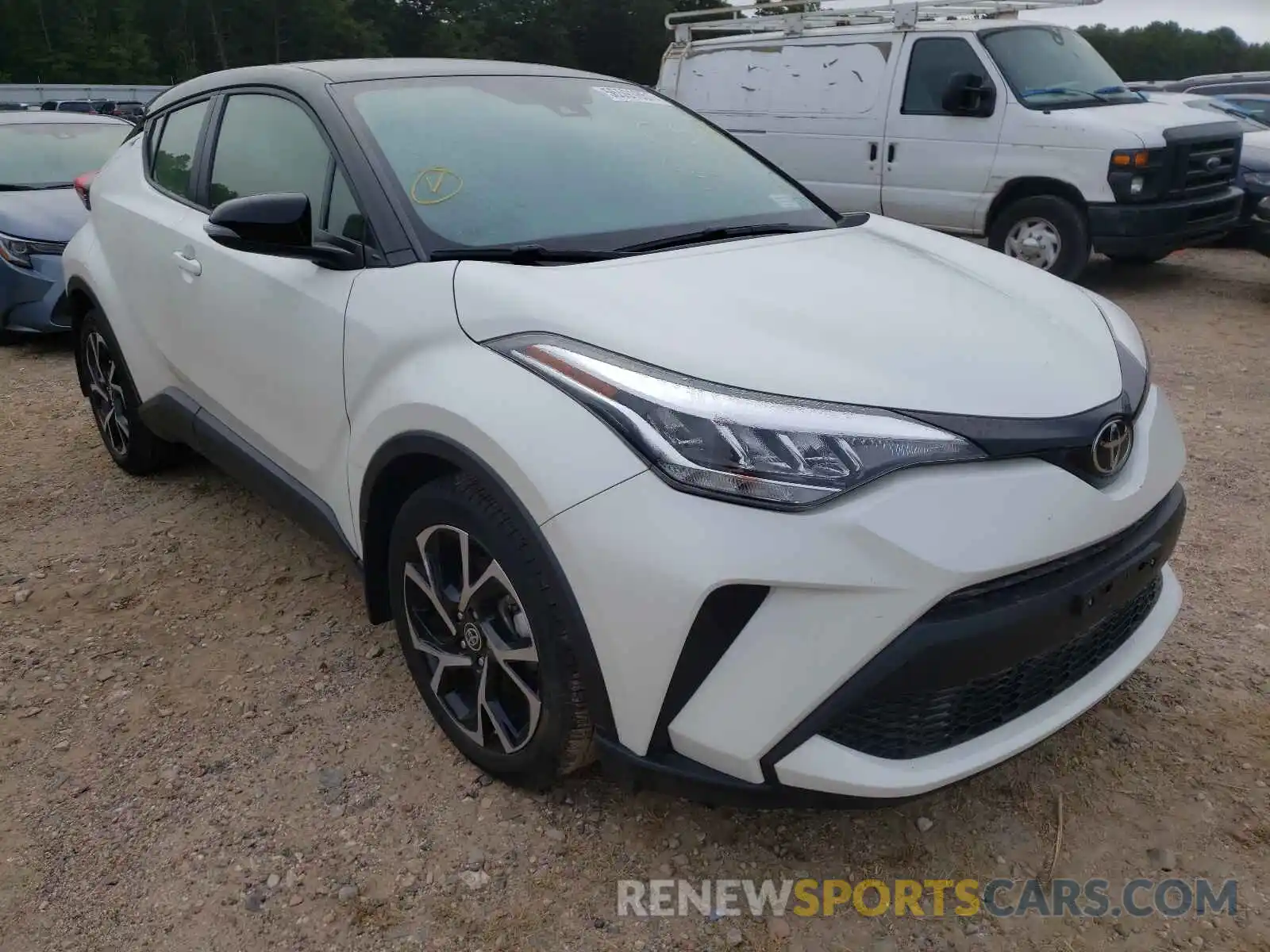 1 Photograph of a damaged car JTNKHMBXXL1094045 TOYOTA C-HR 2020