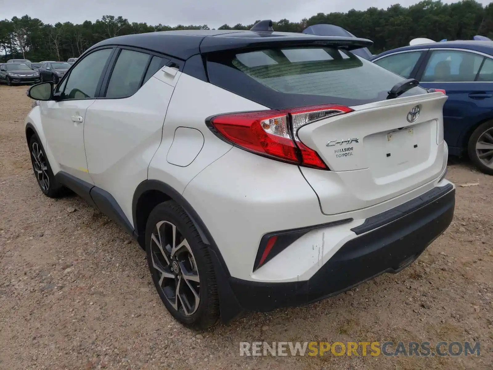 3 Photograph of a damaged car JTNKHMBXXL1094045 TOYOTA C-HR 2020