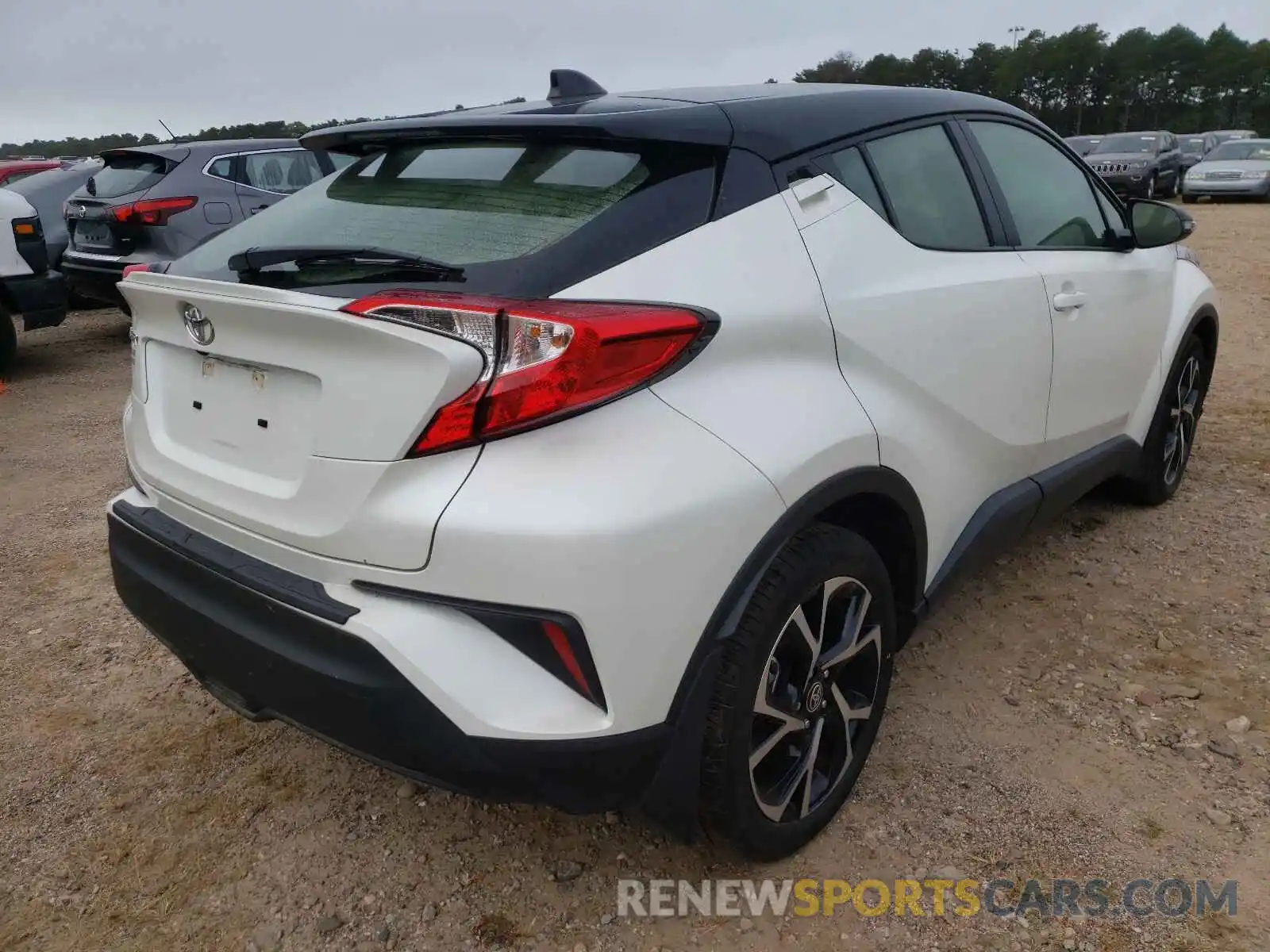 4 Photograph of a damaged car JTNKHMBXXL1094045 TOYOTA C-HR 2020