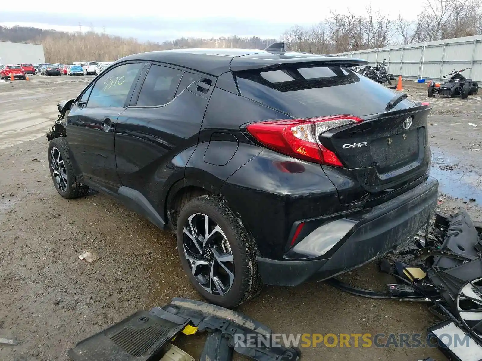 3 Photograph of a damaged car NMTKHMBX0LR103034 TOYOTA C-HR 2020