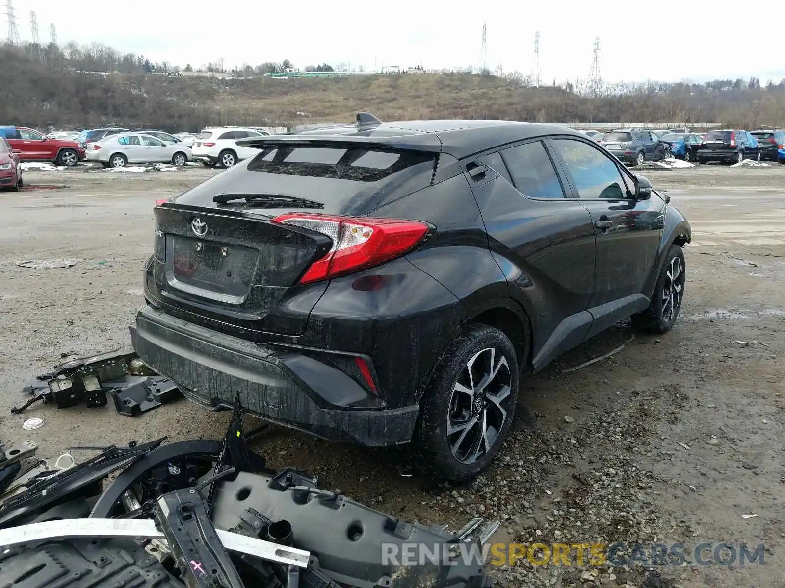 4 Photograph of a damaged car NMTKHMBX0LR103034 TOYOTA C-HR 2020