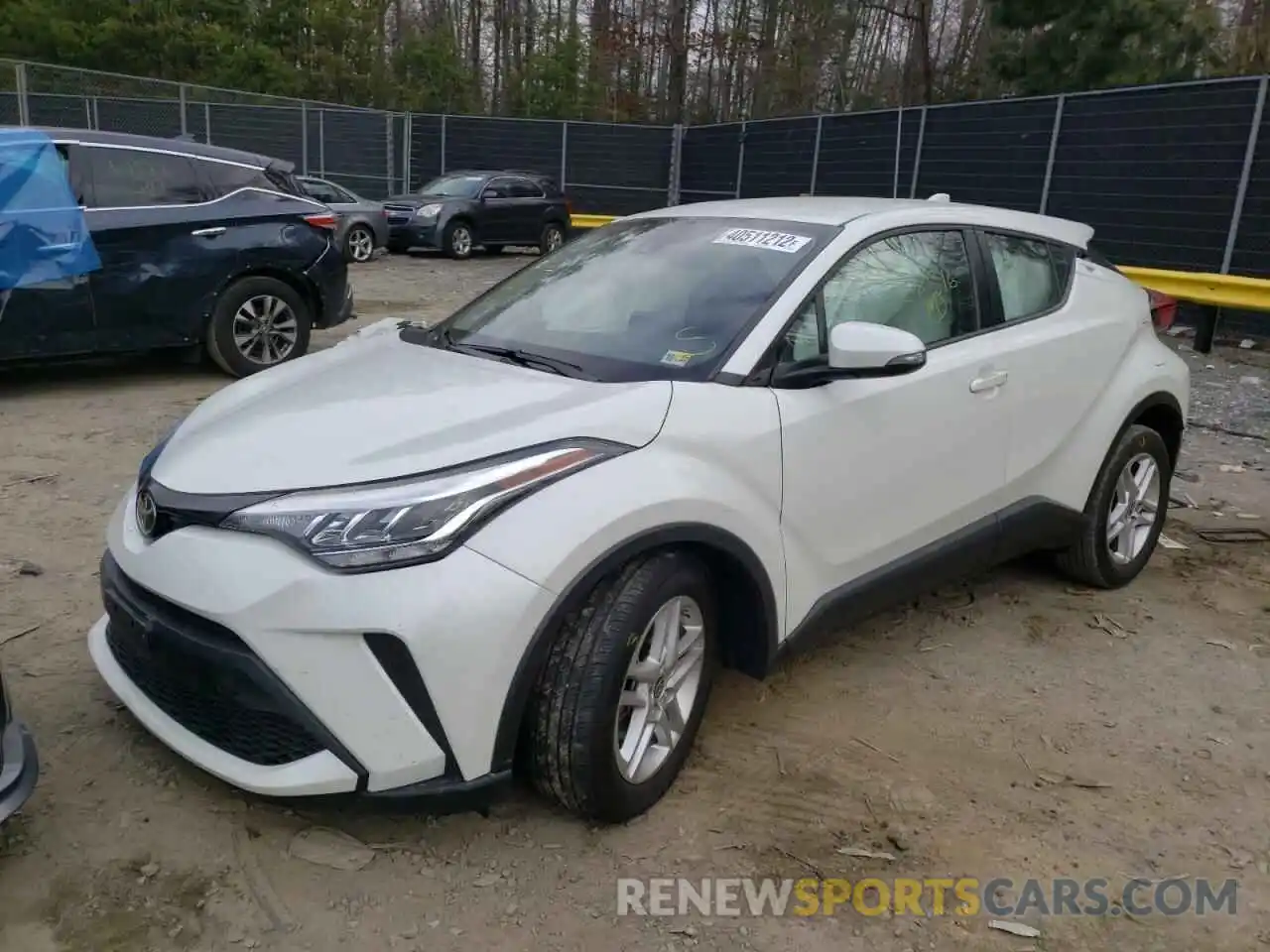 2 Photograph of a damaged car NMTKHMBX0LR103390 TOYOTA C-HR 2020