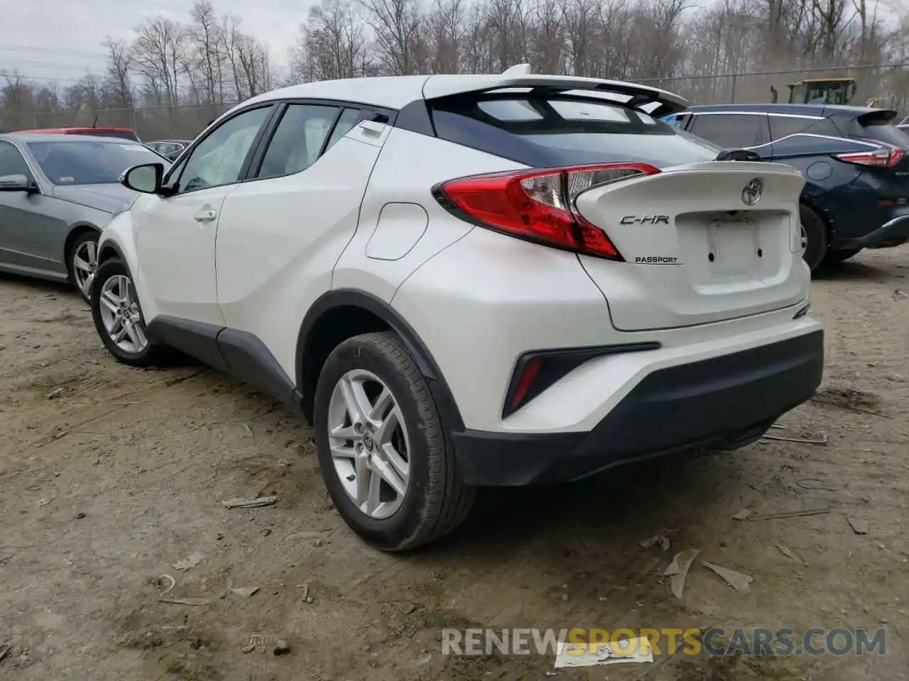 3 Photograph of a damaged car NMTKHMBX0LR103390 TOYOTA C-HR 2020