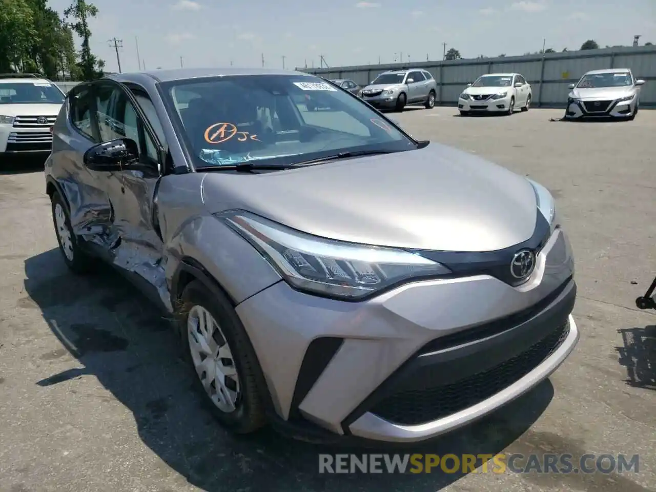 1 Photograph of a damaged car NMTKHMBX0LR104359 TOYOTA C-HR 2020