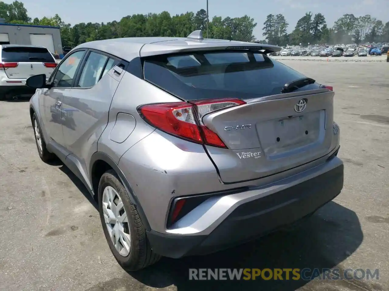 3 Photograph of a damaged car NMTKHMBX0LR104359 TOYOTA C-HR 2020