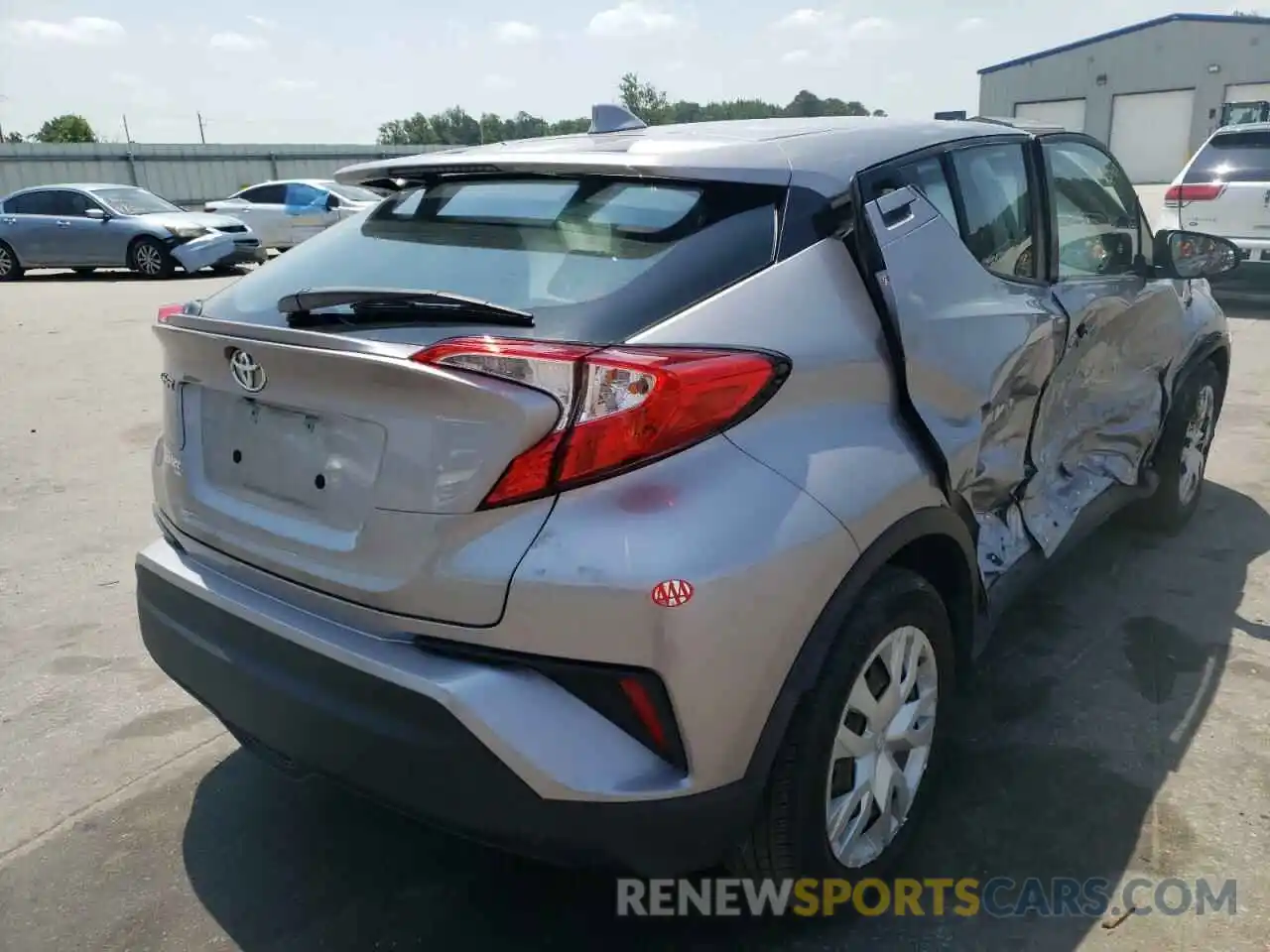 4 Photograph of a damaged car NMTKHMBX0LR104359 TOYOTA C-HR 2020