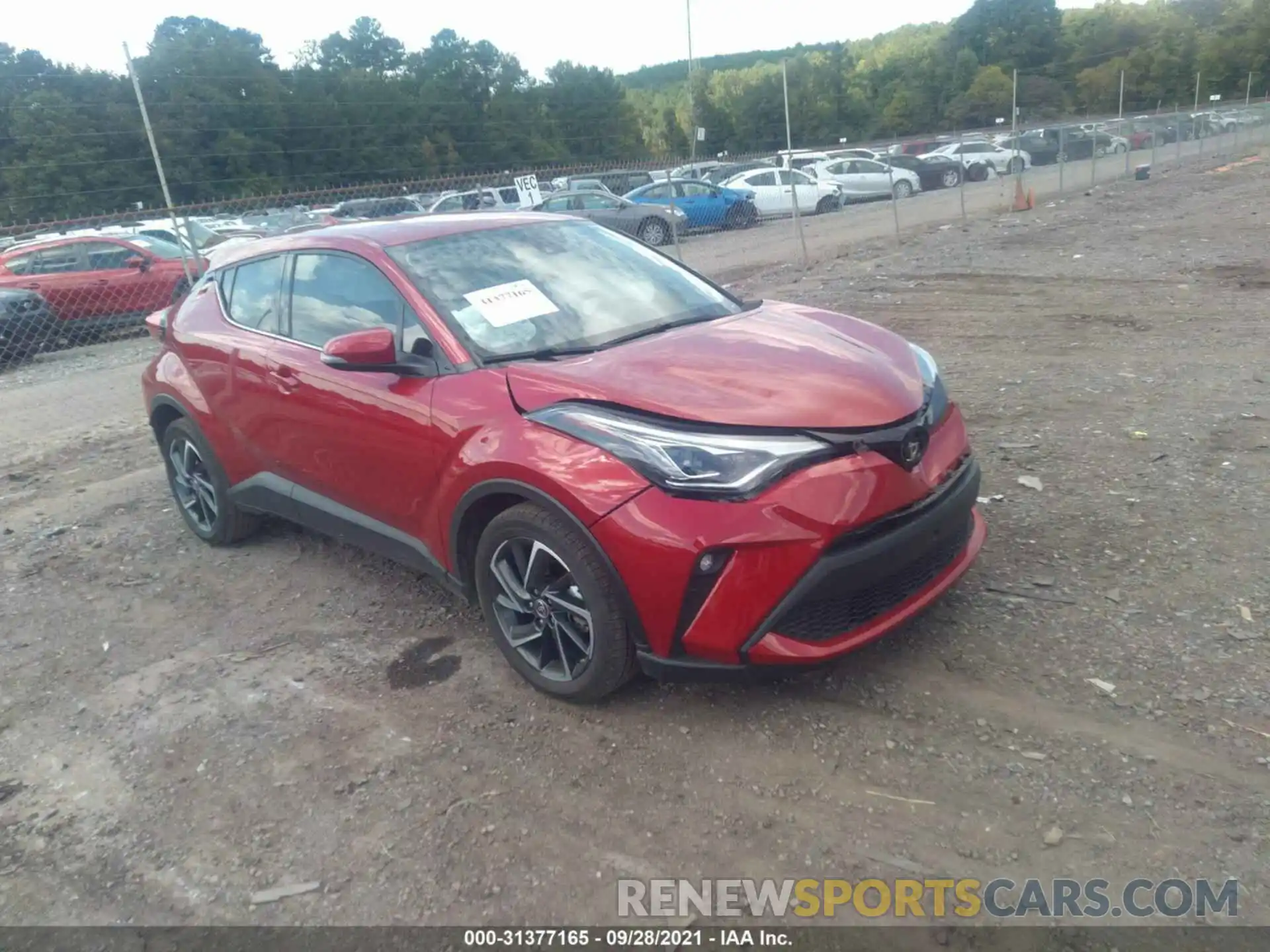 1 Photograph of a damaged car NMTKHMBX0LR105088 TOYOTA C-HR 2020