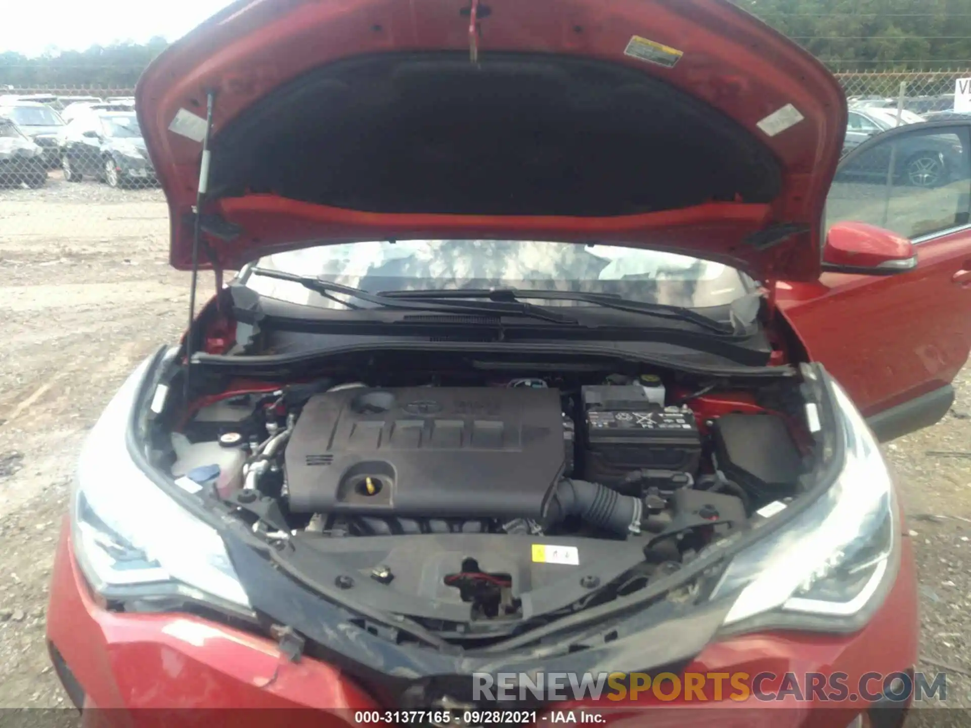 10 Photograph of a damaged car NMTKHMBX0LR105088 TOYOTA C-HR 2020