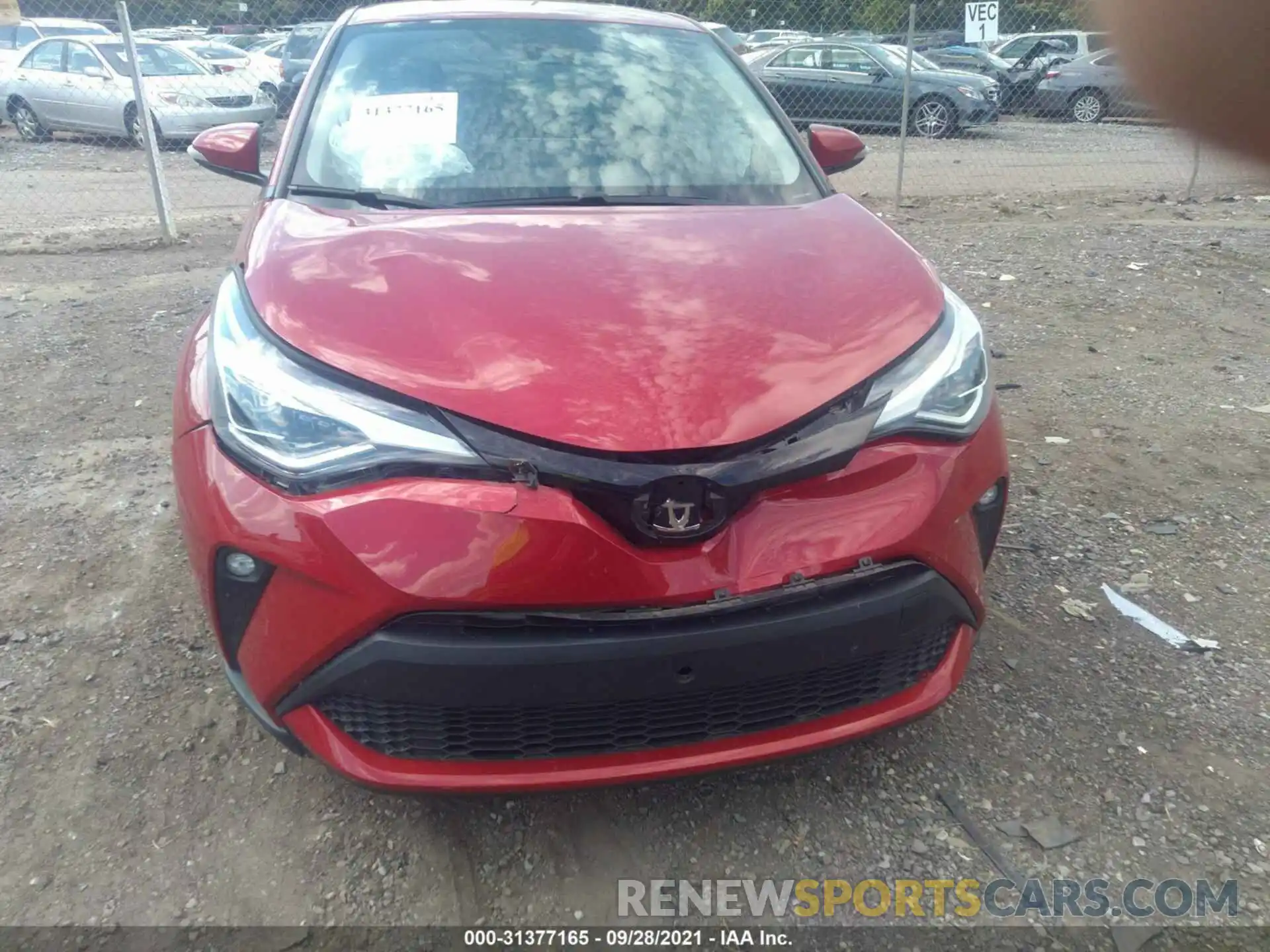 6 Photograph of a damaged car NMTKHMBX0LR105088 TOYOTA C-HR 2020