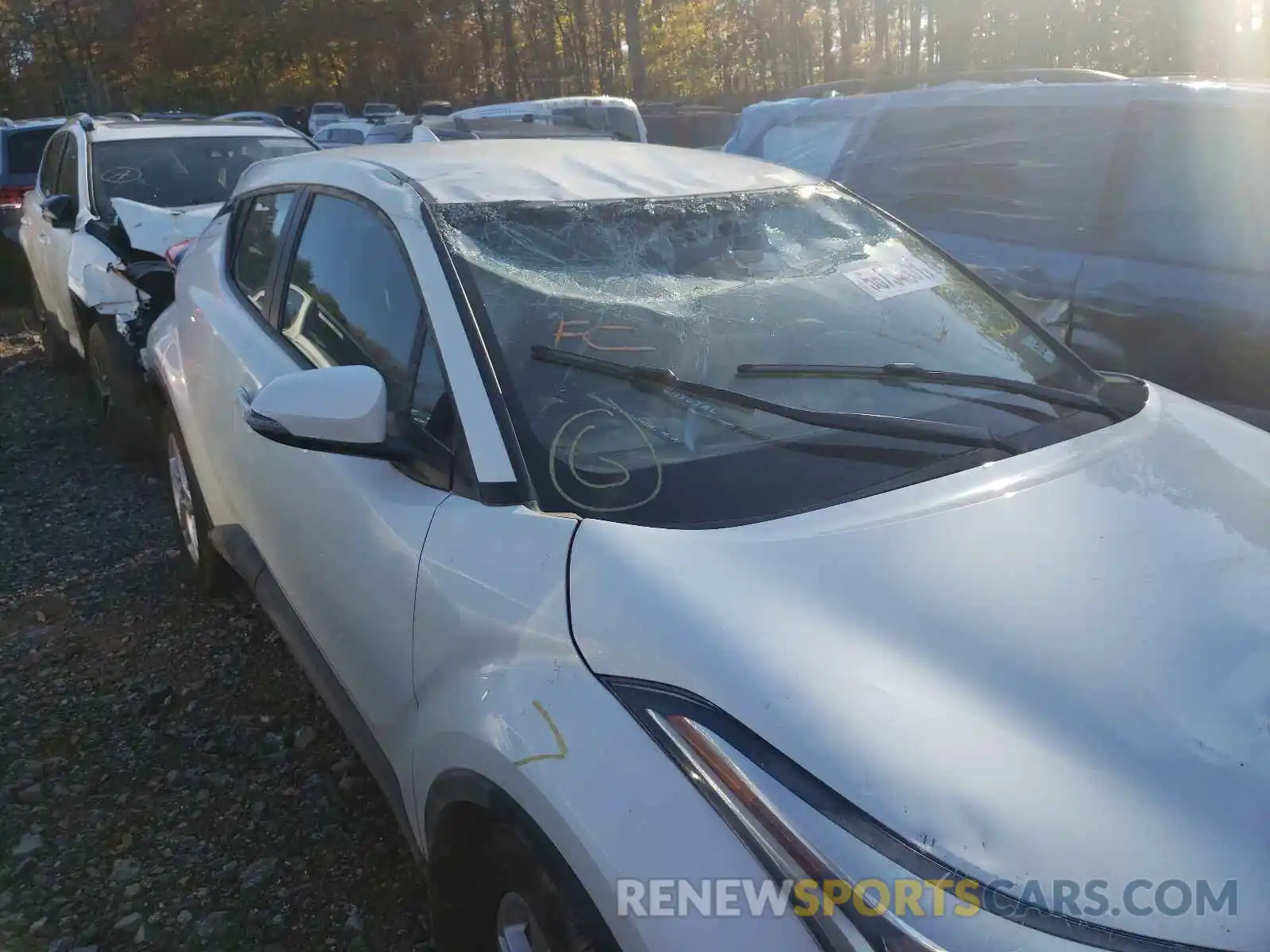 9 Photograph of a damaged car NMTKHMBX0LR105270 TOYOTA C-HR 2020