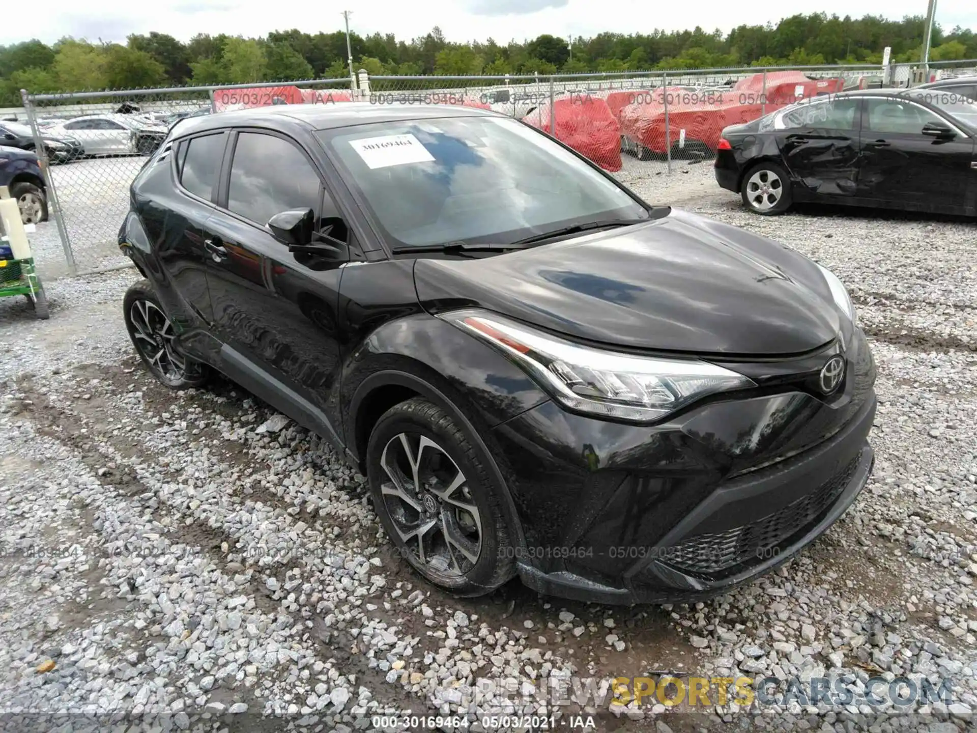 1 Фотография поврежденного автомобиля NMTKHMBX0LR106855 TOYOTA C-HR 2020