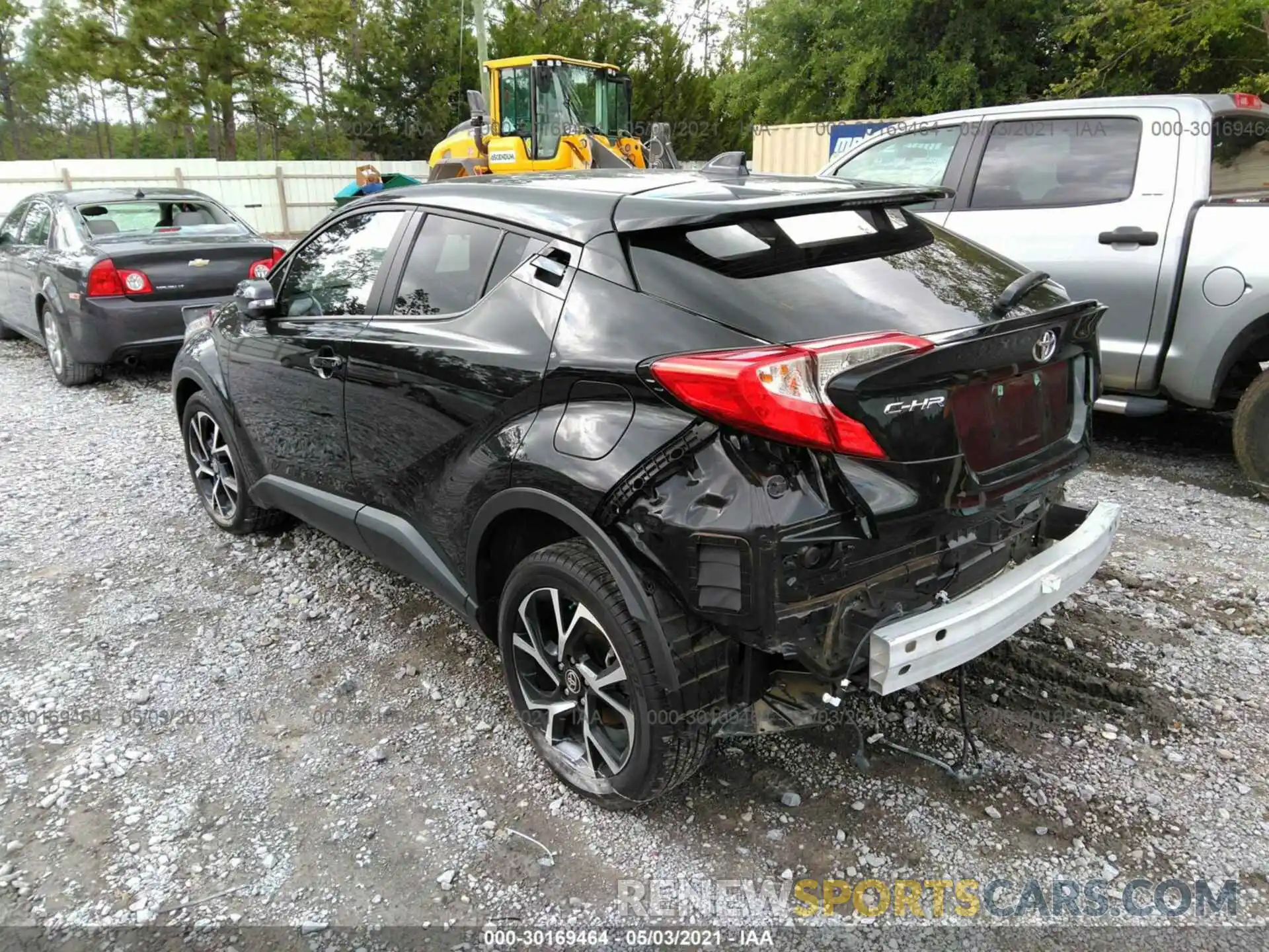 3 Фотография поврежденного автомобиля NMTKHMBX0LR106855 TOYOTA C-HR 2020