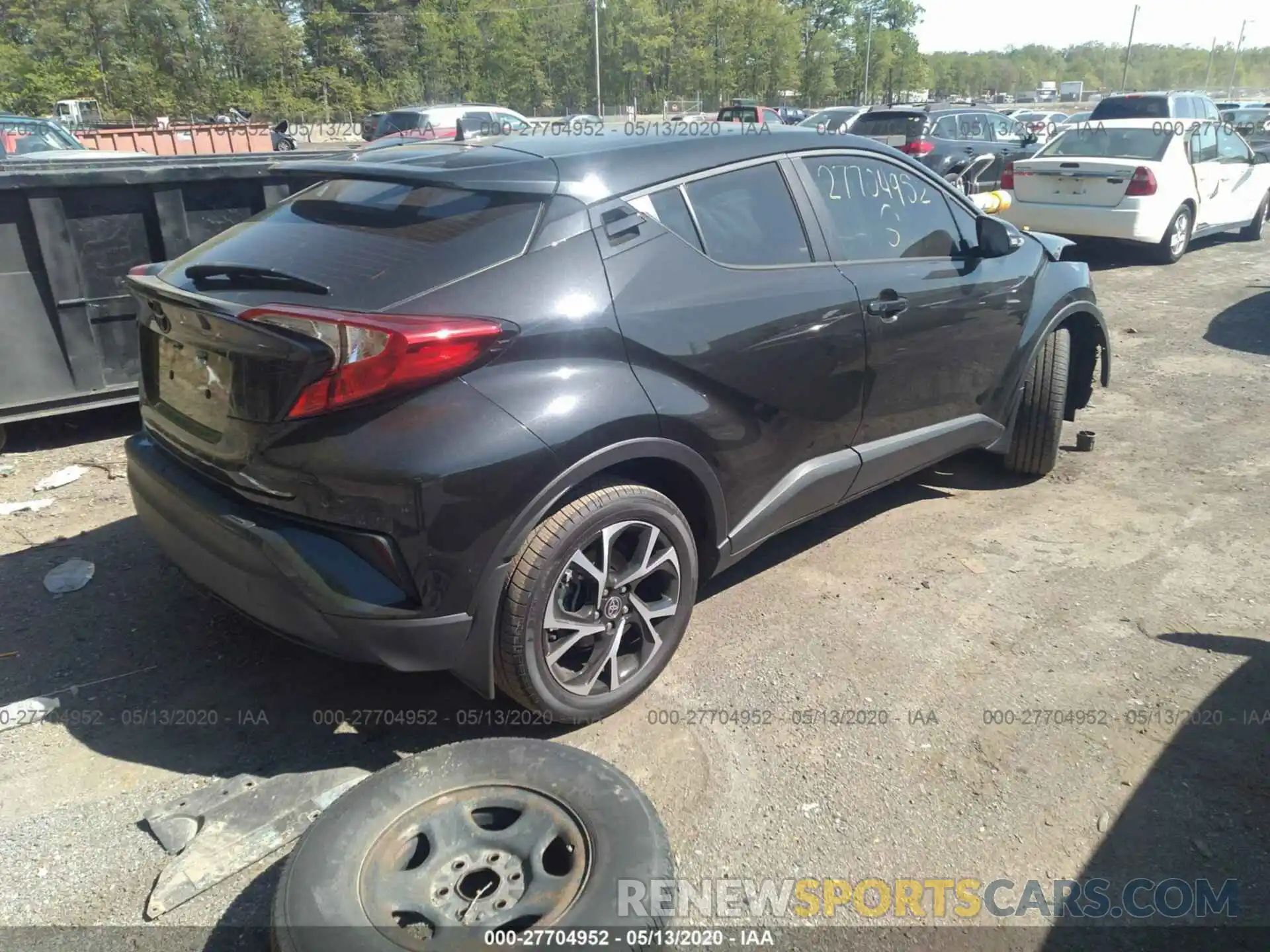 4 Photograph of a damaged car NMTKHMBX0LR107018 TOYOTA C-HR 2020