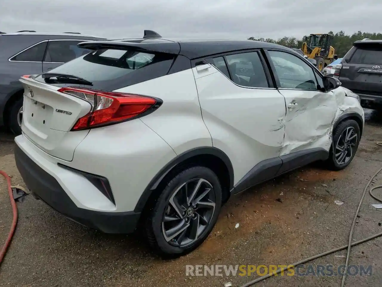 3 Photograph of a damaged car NMTKHMBX0LR107312 TOYOTA C-HR 2020