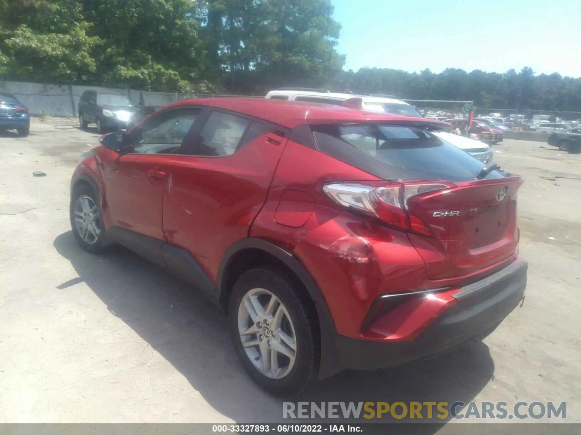 3 Photograph of a damaged car NMTKHMBX0LR108265 TOYOTA C-HR 2020