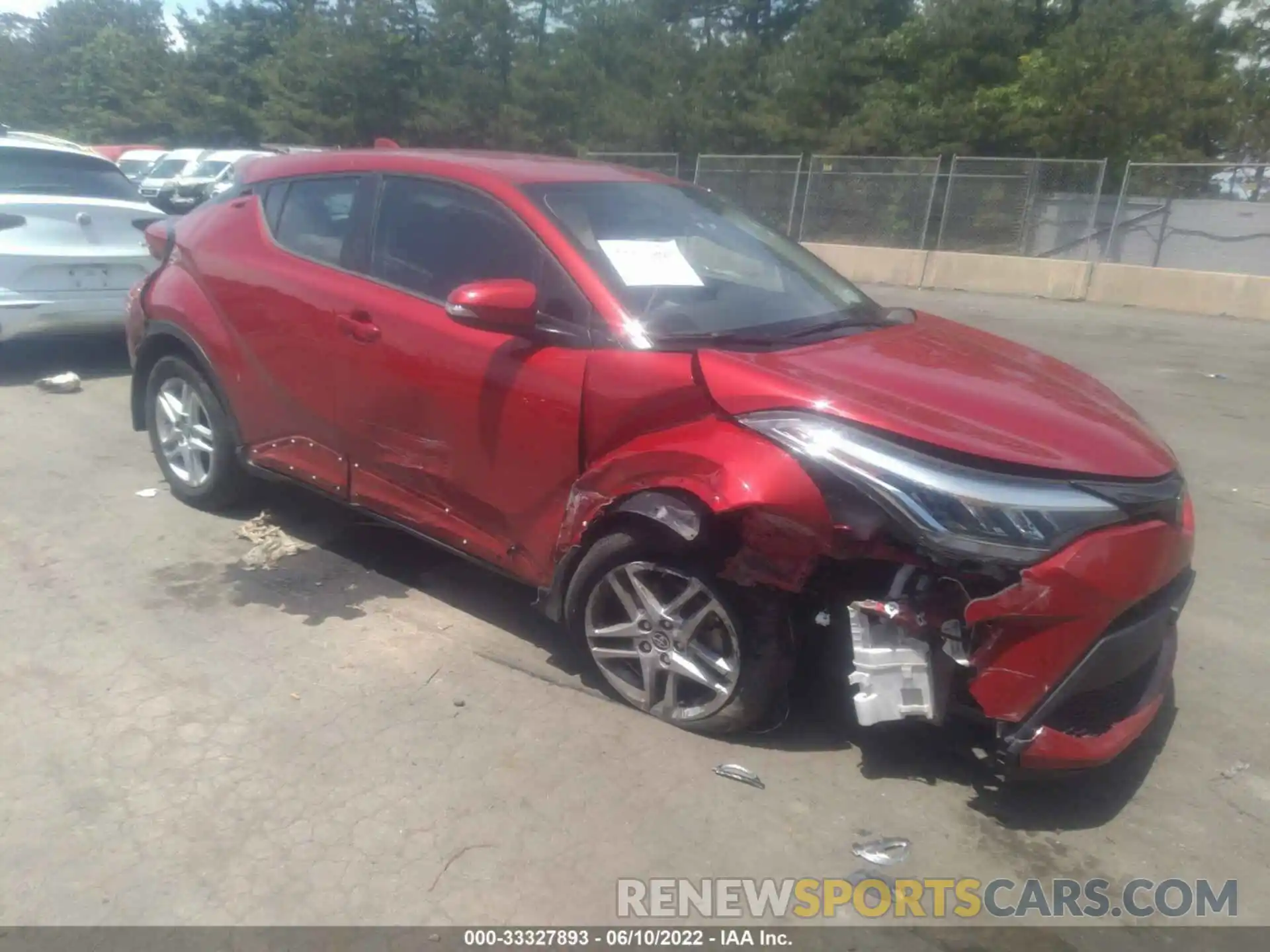 6 Photograph of a damaged car NMTKHMBX0LR108265 TOYOTA C-HR 2020